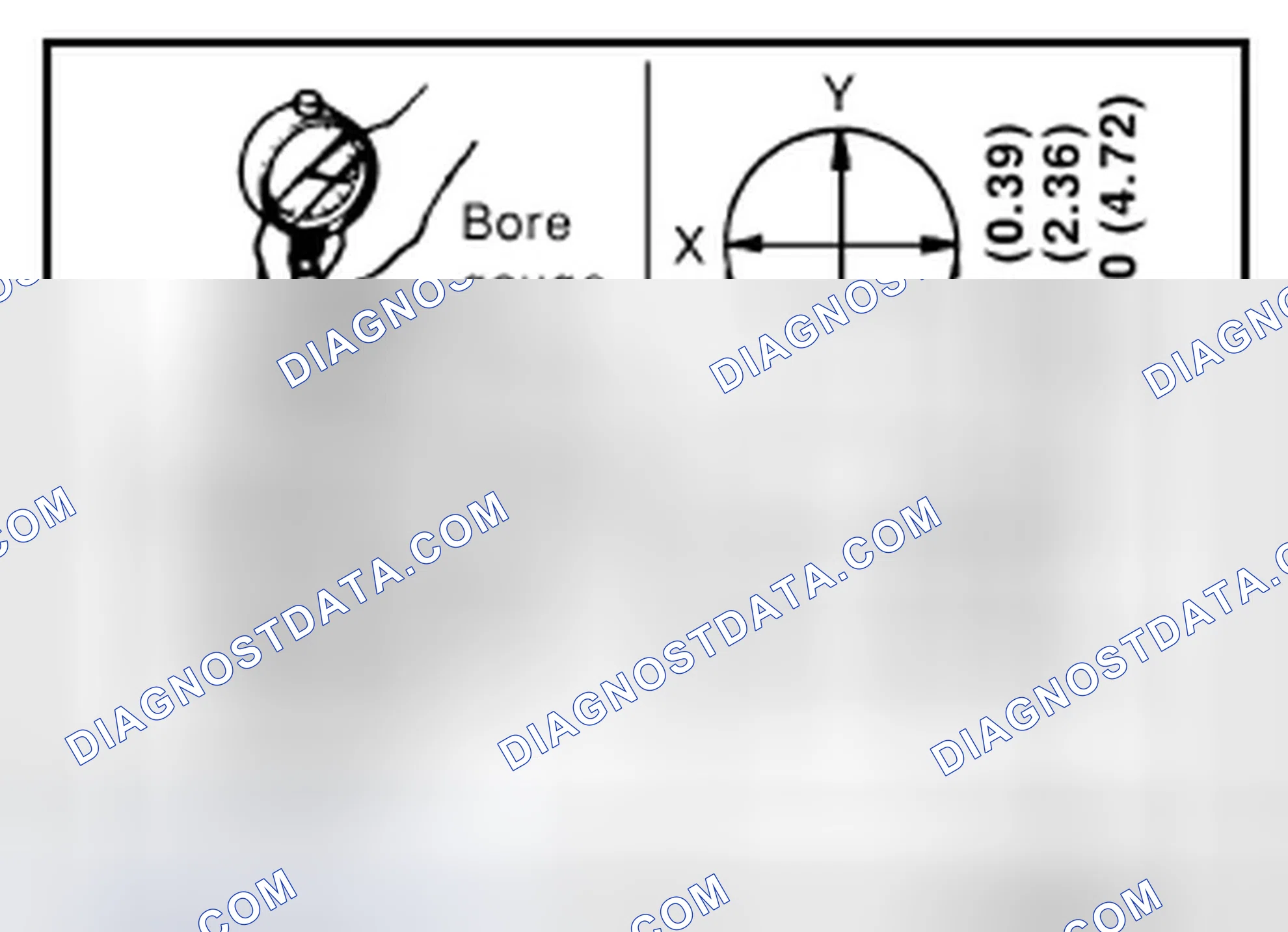 Scheme 730: Inner Diameter of Cylinder Bore