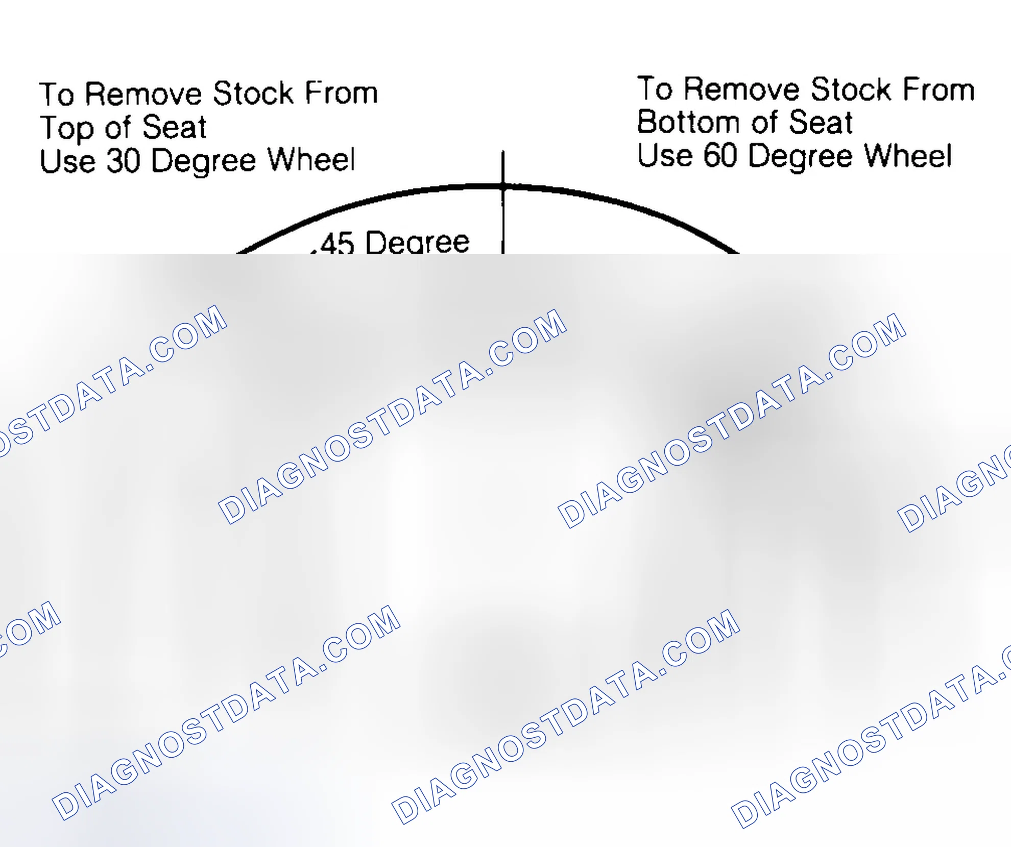Scheme 19: Adjusting Valve Seat Width