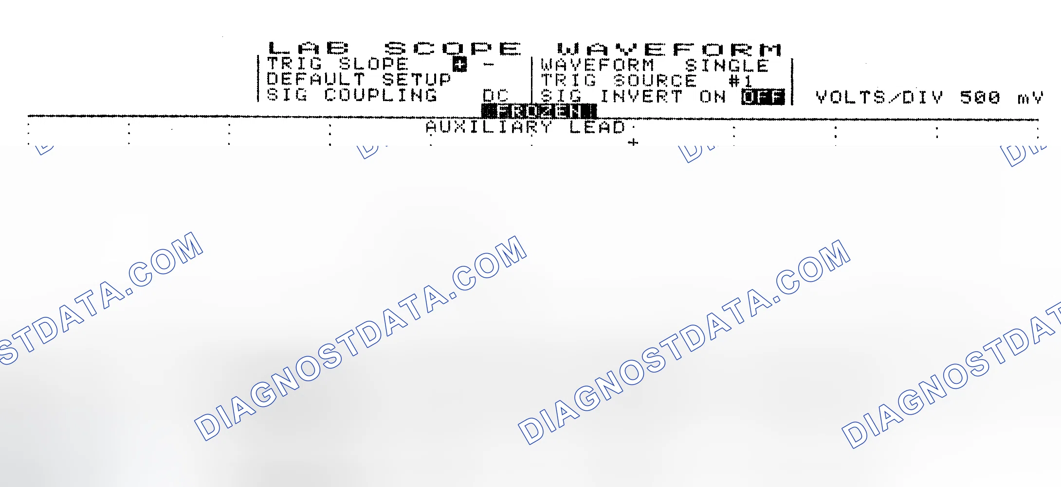 Scheme 10: Single Injector w/Excessive Current Flow - Current Pattern