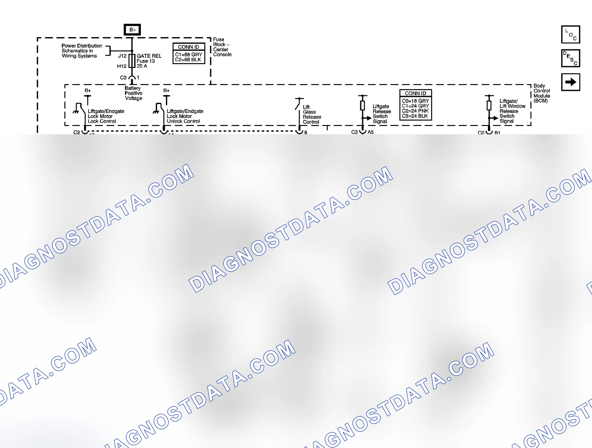 Scheme 1: Body Rear End Schematics