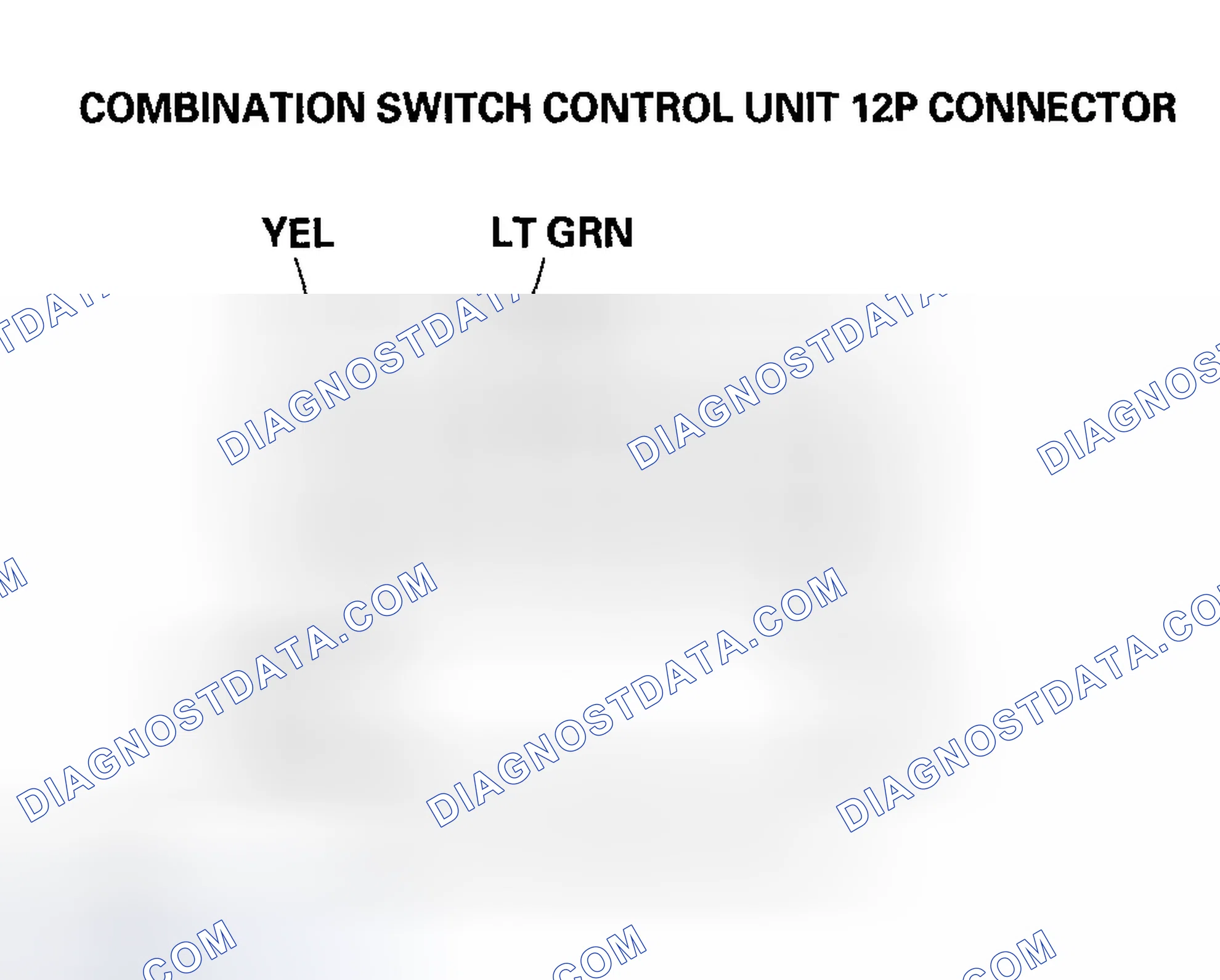 Scheme 10: Combination Switch Control Unit Input Test