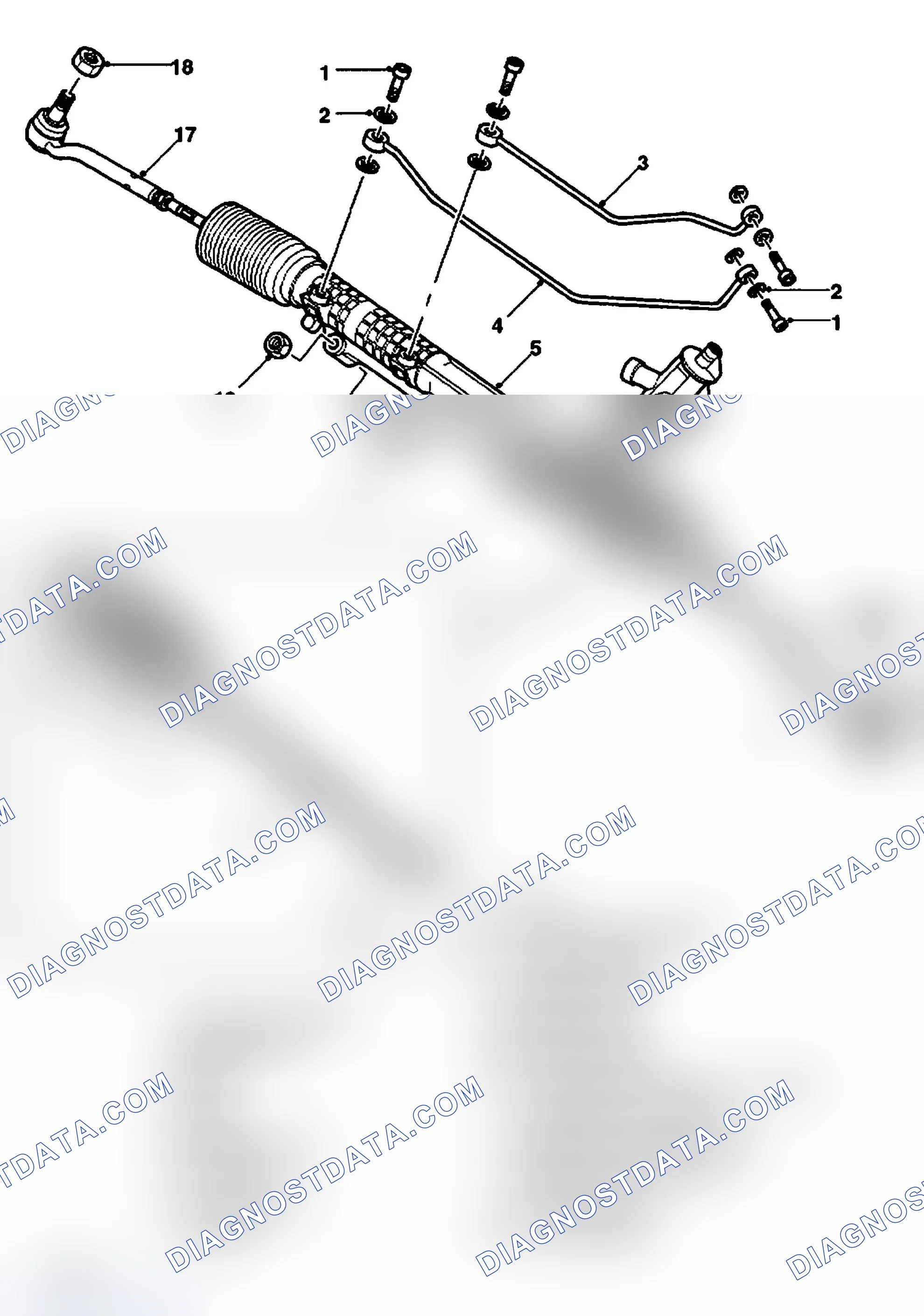 Scheme 13: STEERING RACK