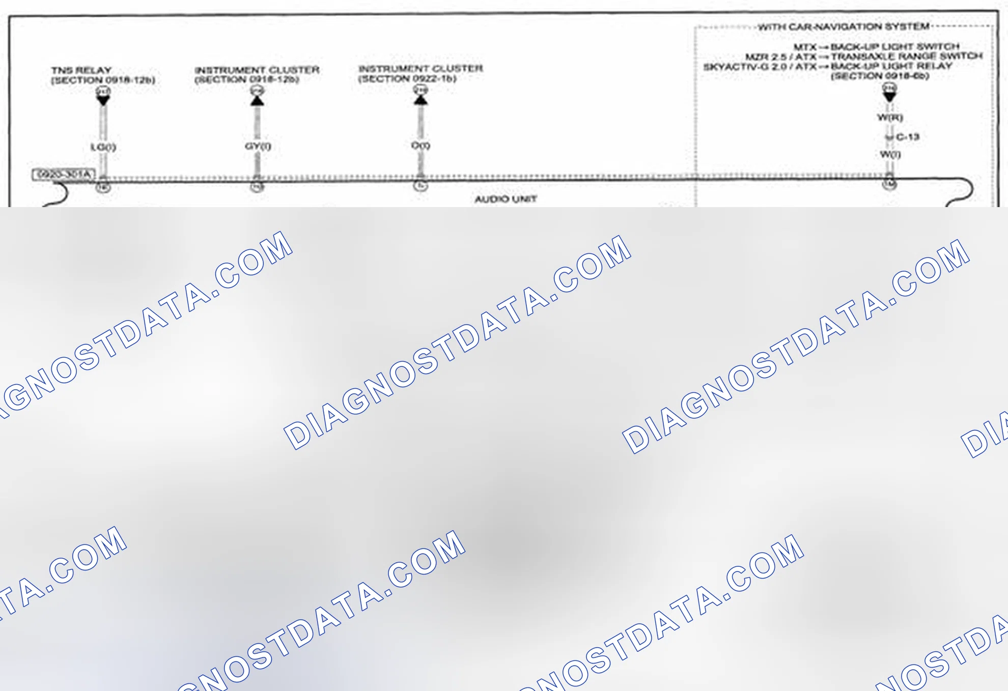 Scheme 353: Audio System (Bose® Type Audio) Wiring Diagram - 0920-3c (1 Of 2)
