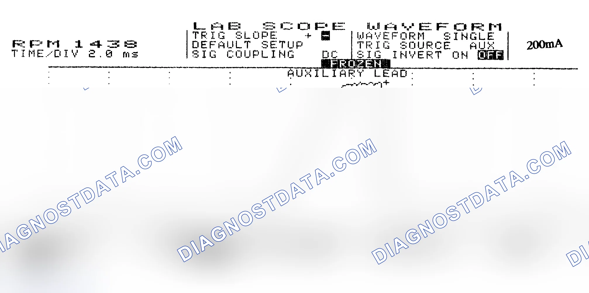 Scheme 15: Single Injector w/Normal Current Flow - Current Pattern