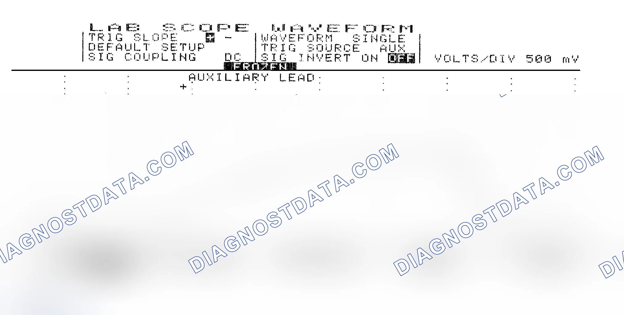 Scheme 14: Single Injector w/Excessive Current Flow - Current Pattern