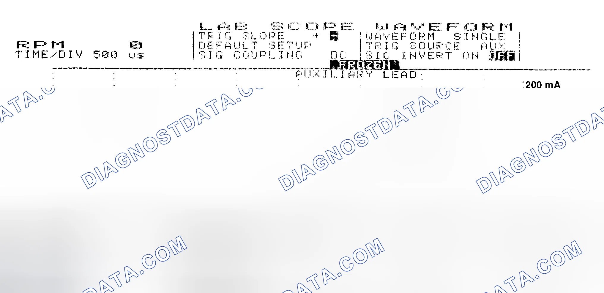 Scheme 17: Single Injector w/Normal Current Flow - Current Pattern