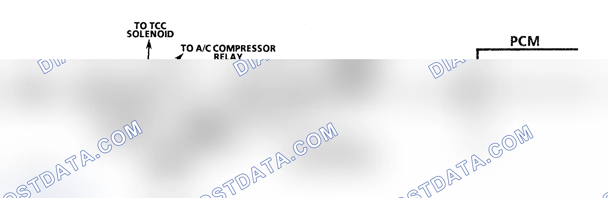 Scheme 75: Code 37 Schematic (3.1L) TCC Brake Switch Error