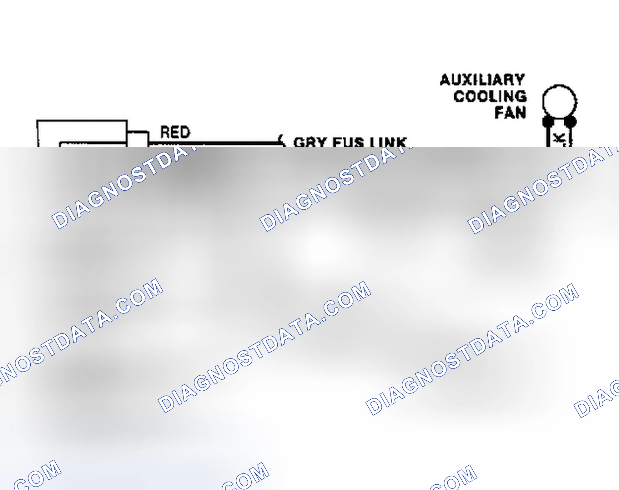Scheme 4: Cooling Fan Circuit Wiring Diagram (C & K Series)