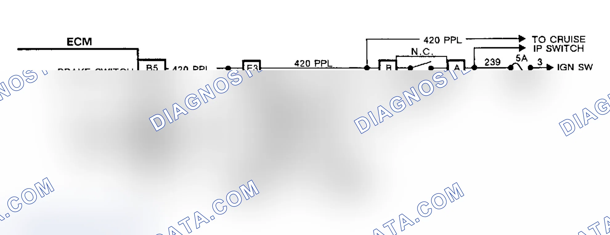 Scheme 360: Chart C8, VCC Diagnosis Schematic