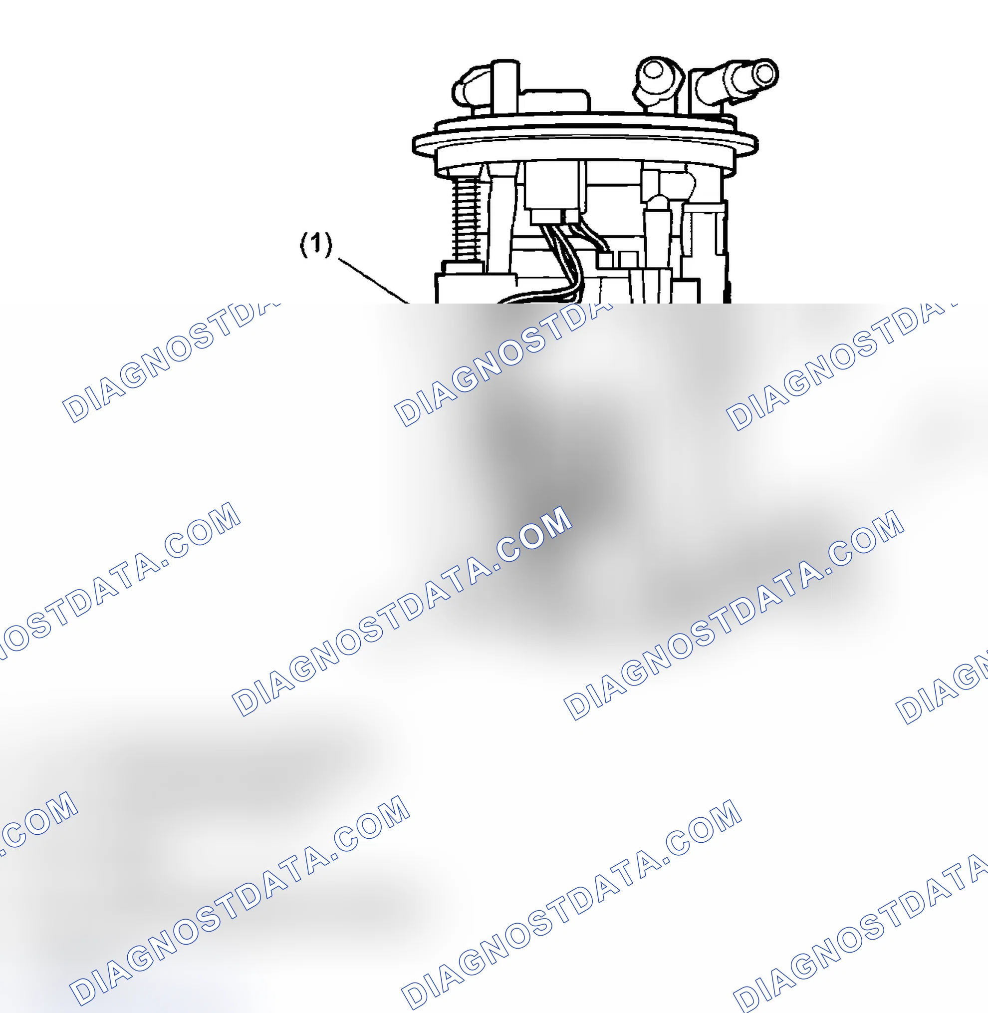 Scheme 52: FUEL LEVEL SENSOR