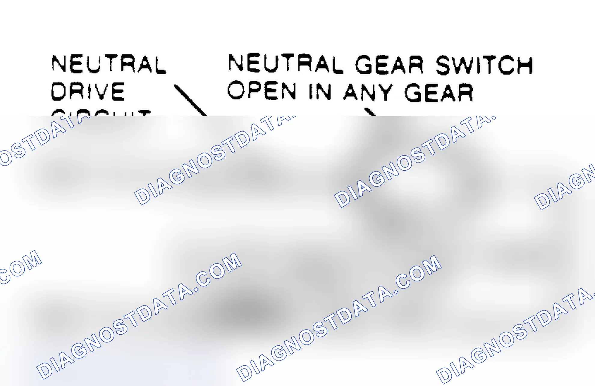 Scheme 59: TEST B13 - NEUTRAL DRIVE SWITCH (NDS) A/C INPUT