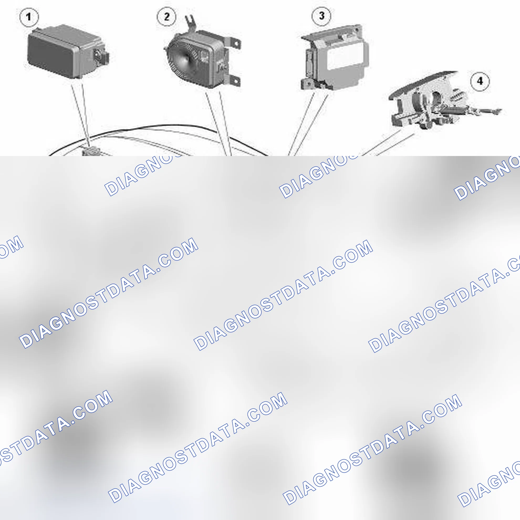 Scheme 3: COMPONENT LOCATION - LIN BUS (CONTINUED)