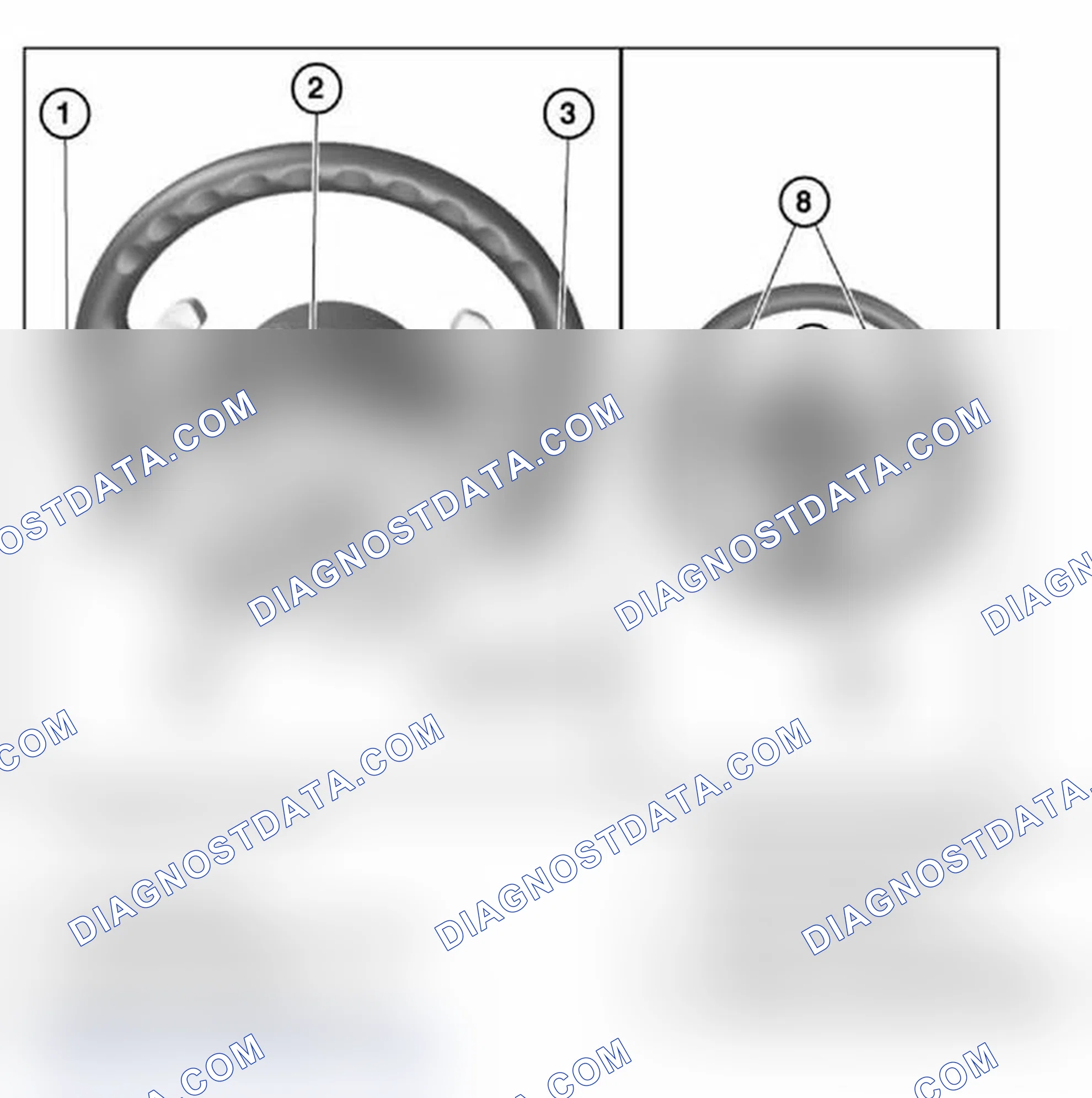 Scheme 148: 61 31 ... Overview of switches in steering wheel area