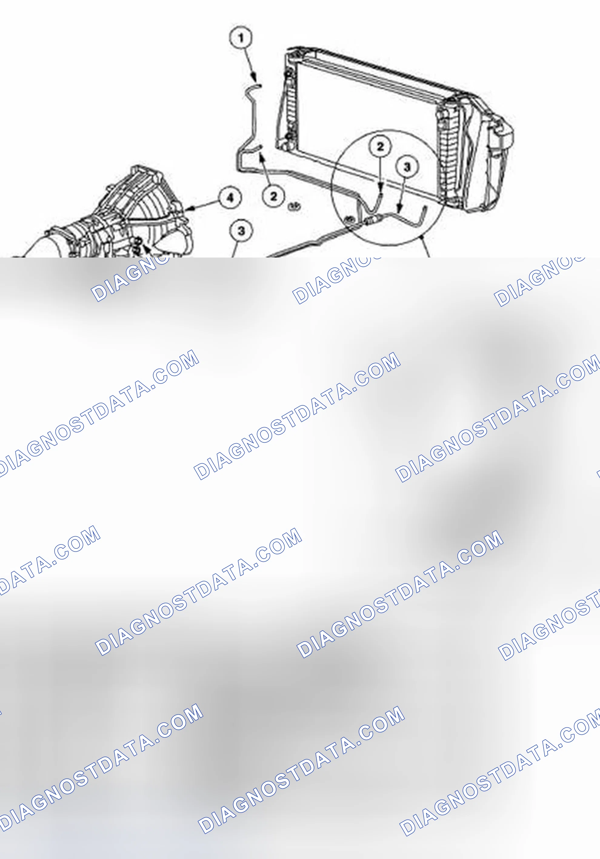 Scheme 457: 4R70W Transmission With Auxiliary Transmission Fluid Cooler