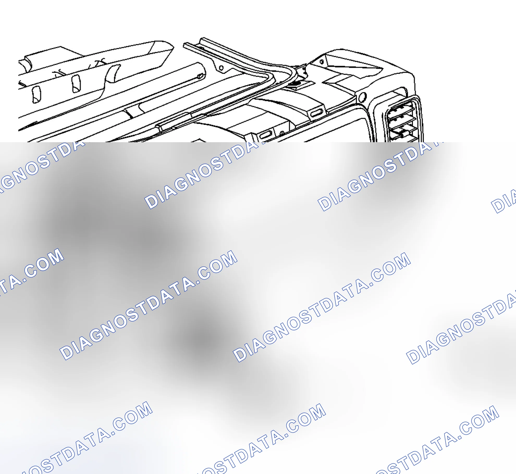 Scheme 5: Rear Parking Assist Component Views