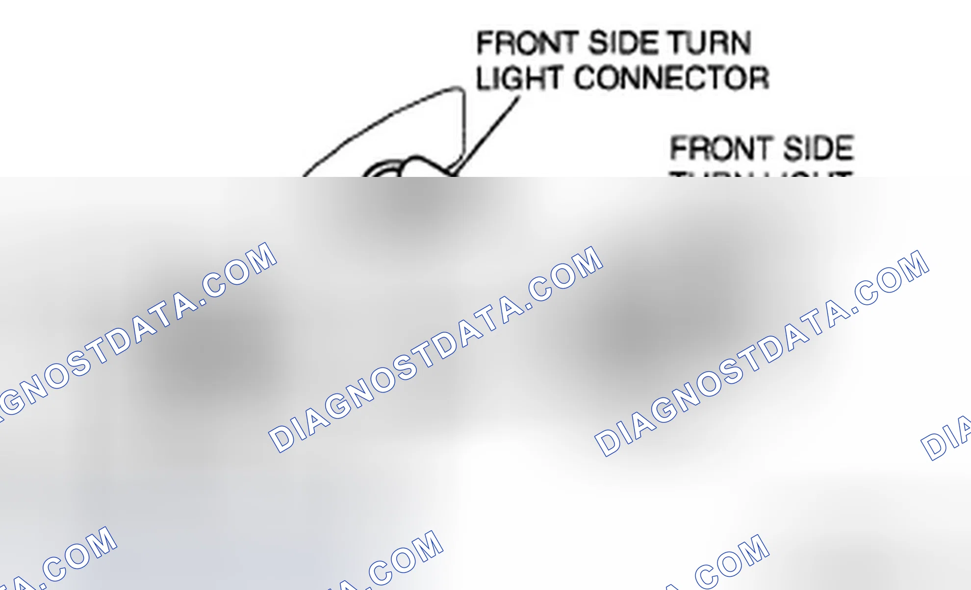Scheme 14: FRONT SIDE TURN LIGHT REMOVAL/INSTALLATION
