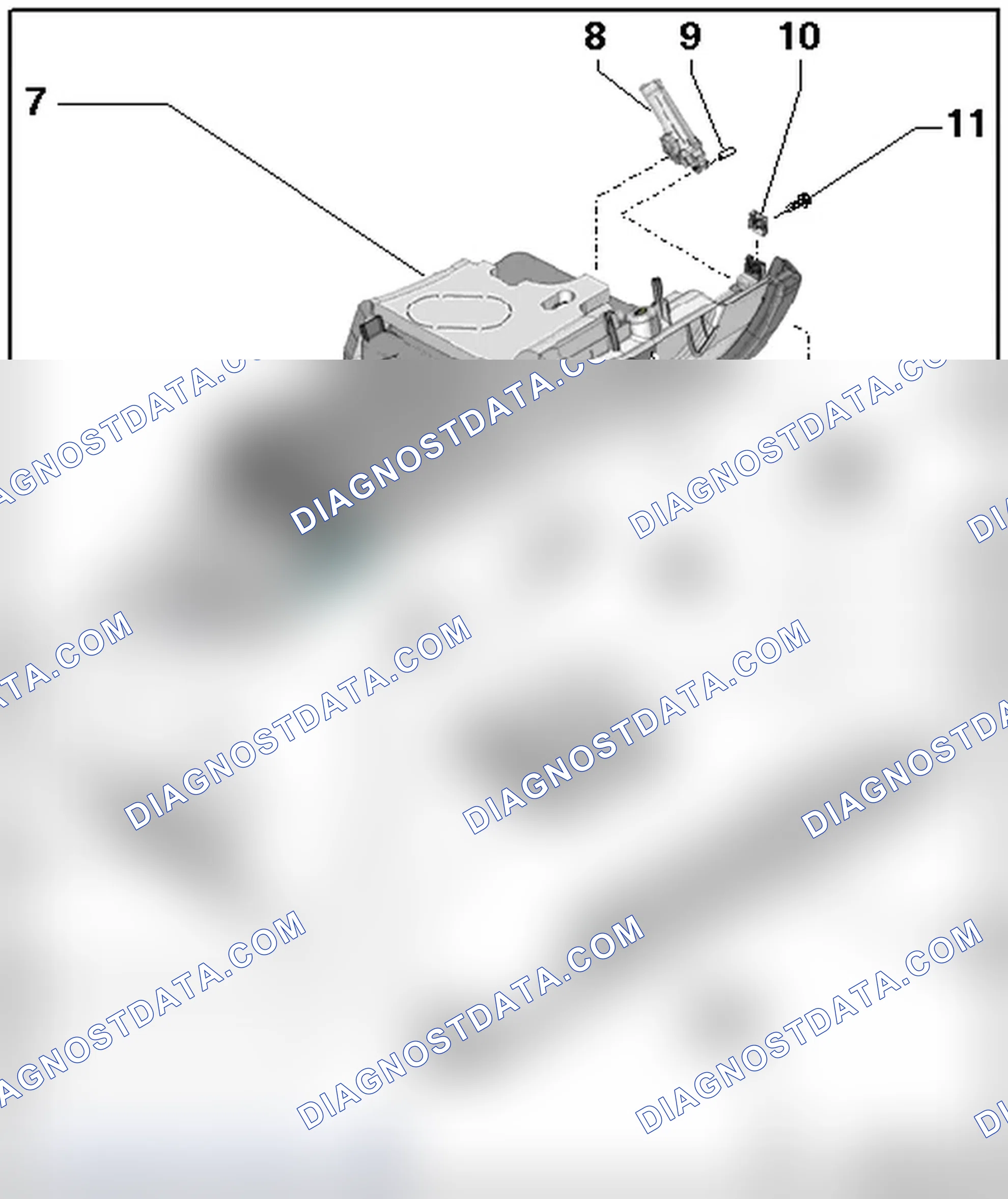 Scheme 14: GLOVE COMPARTMENT OVERVIEW