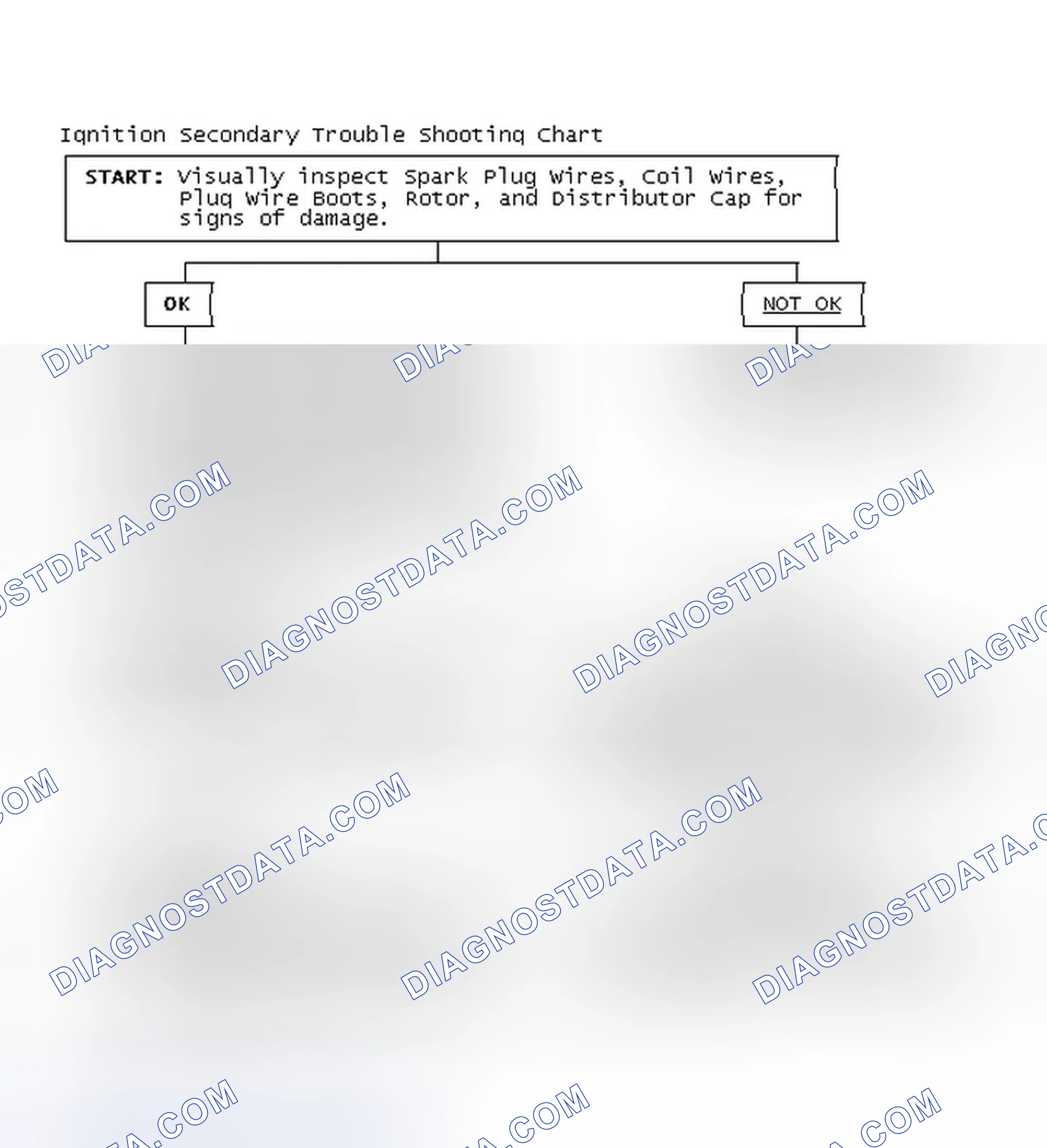 Scheme 1: Ignition Secondary Trouble Shooting Chart