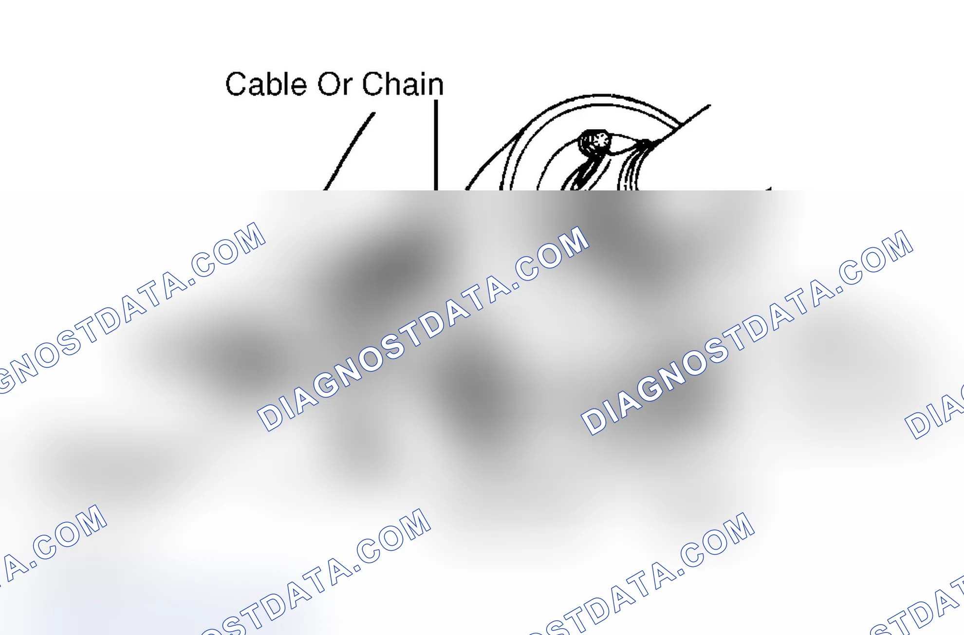 Scheme 6: Installing Spring Scale On Transmission-Mounted Parking Brake Assembly ("C" Series)