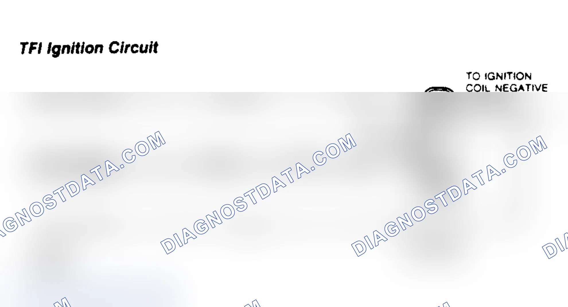 Scheme 91: TFI Ignition Circuit