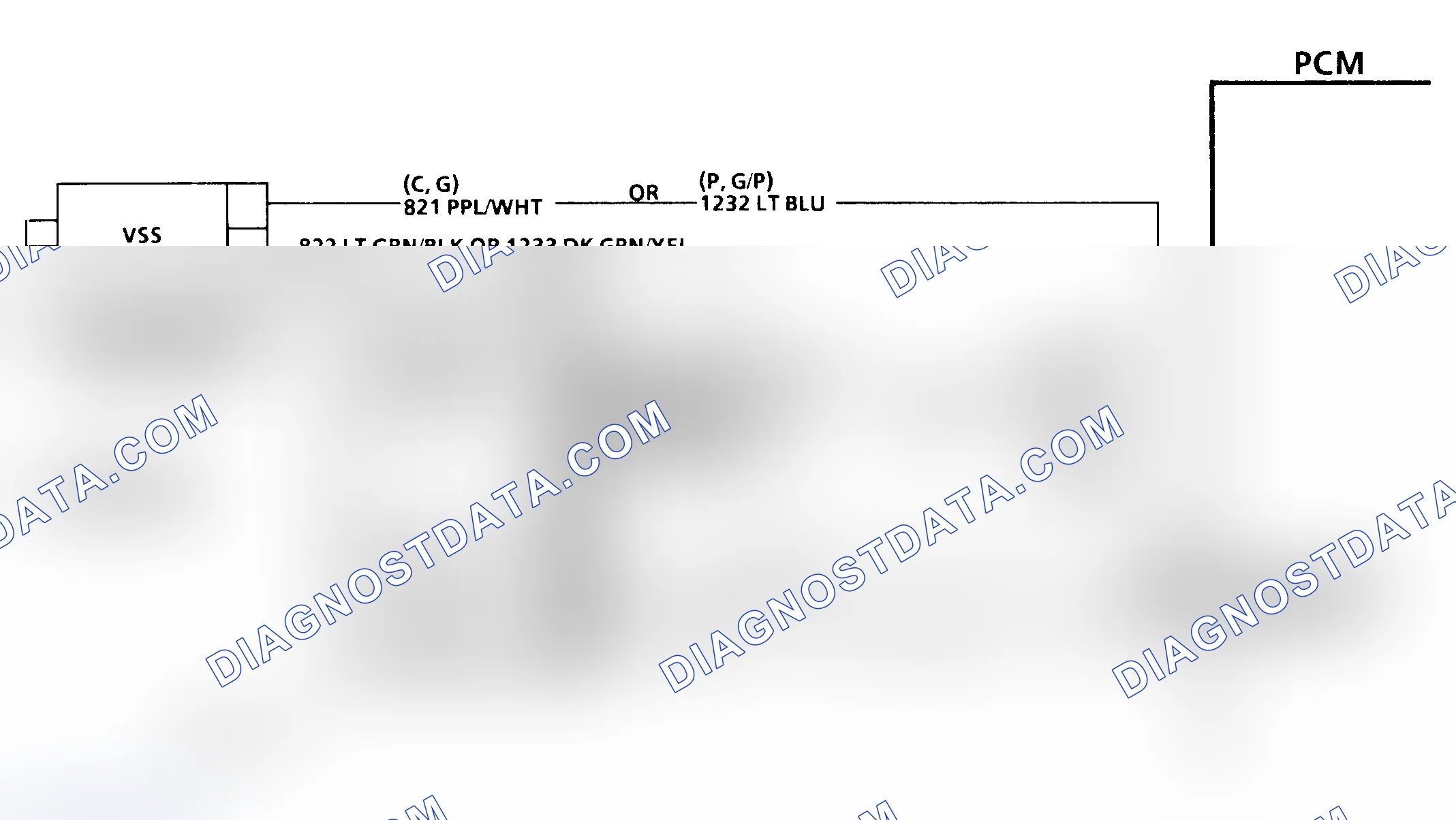 Scheme 243: CODE 24, Schematic, VSS (2WD W/ 4L80E Transmission)