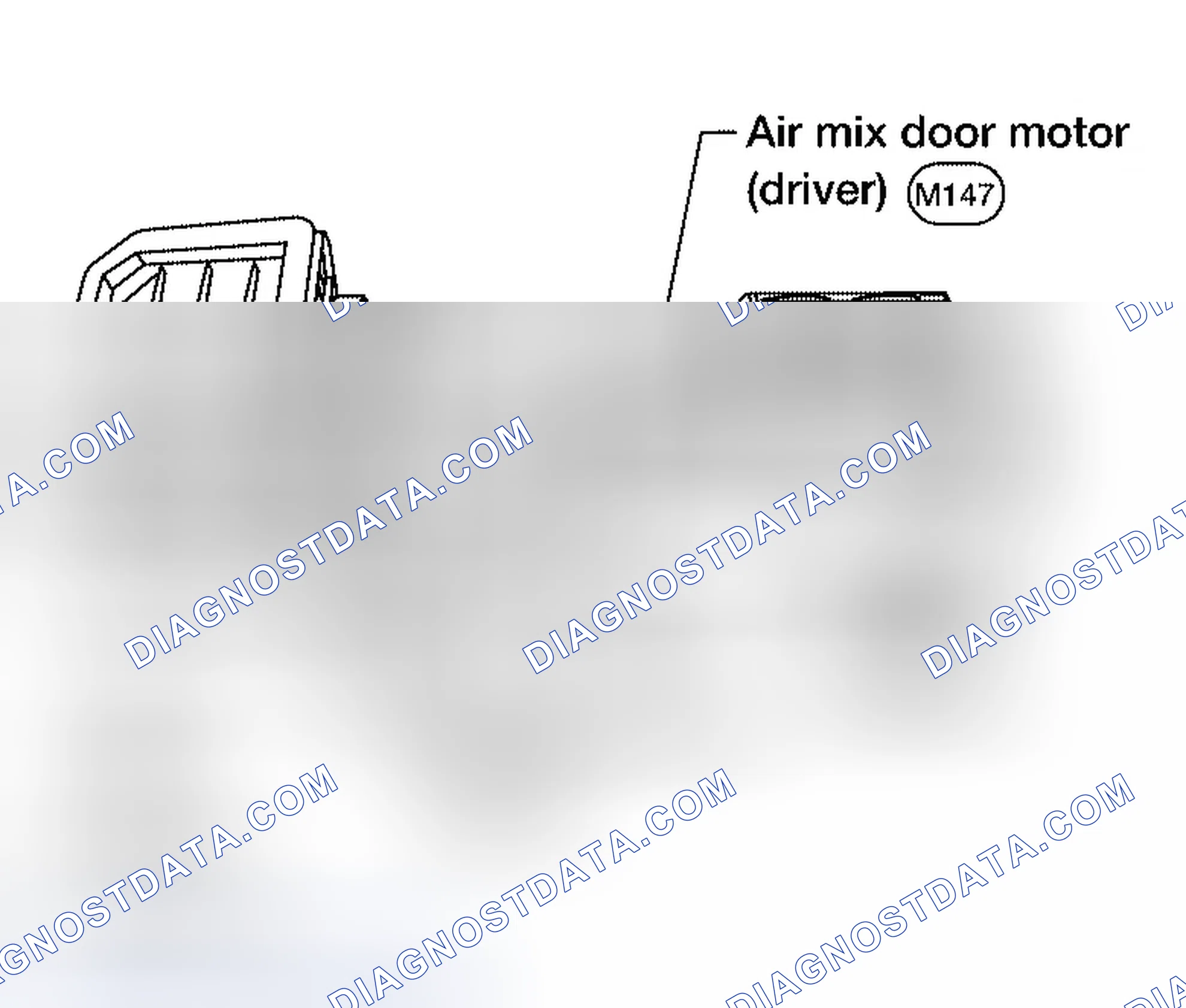 Scheme 231: AIR MIX DOOR MOTORS