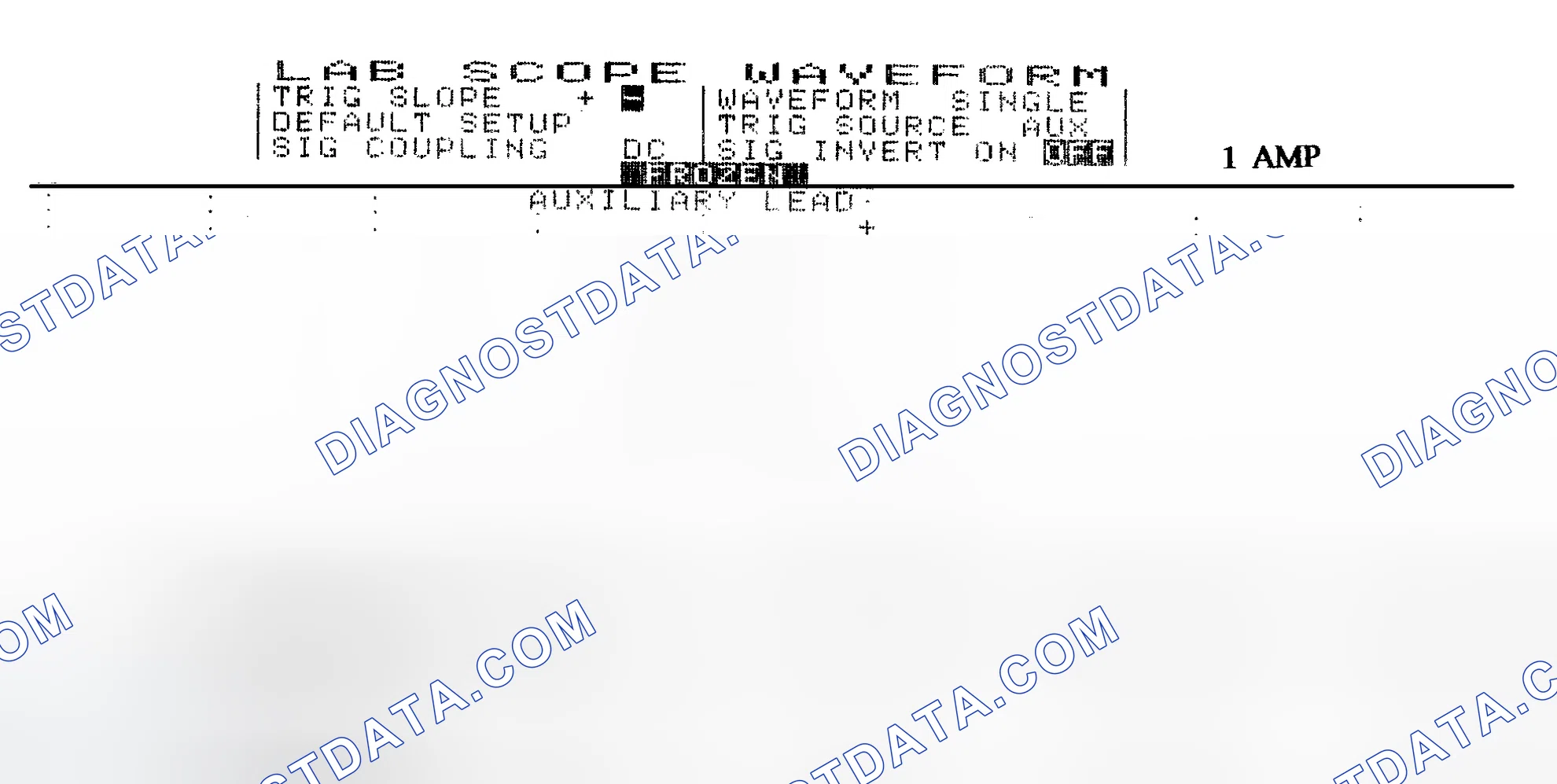 Scheme 20: Single Injector w/Normal Current Flow - Current Pattern
