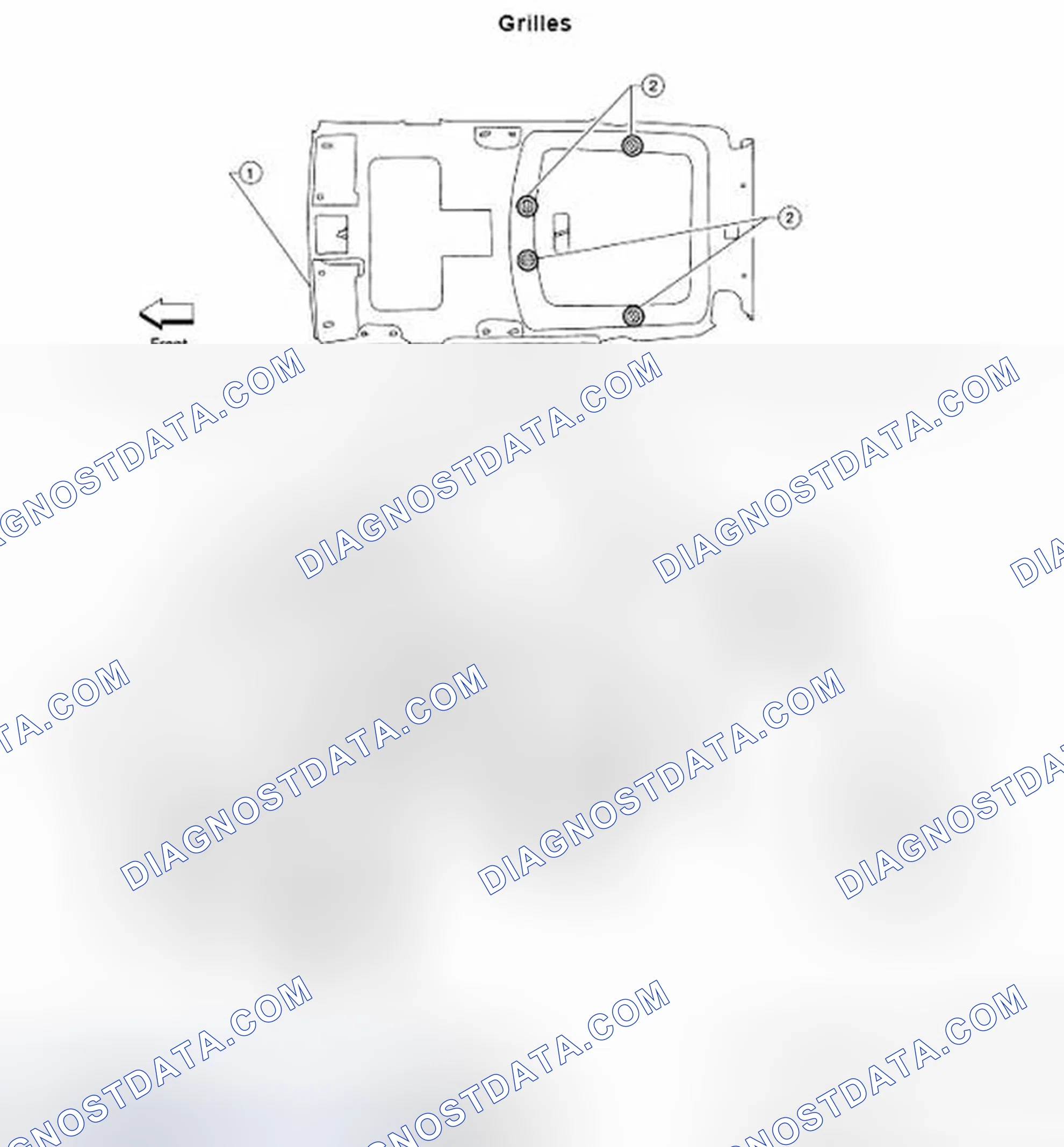 Fig. 188: Identifying Grilles Components