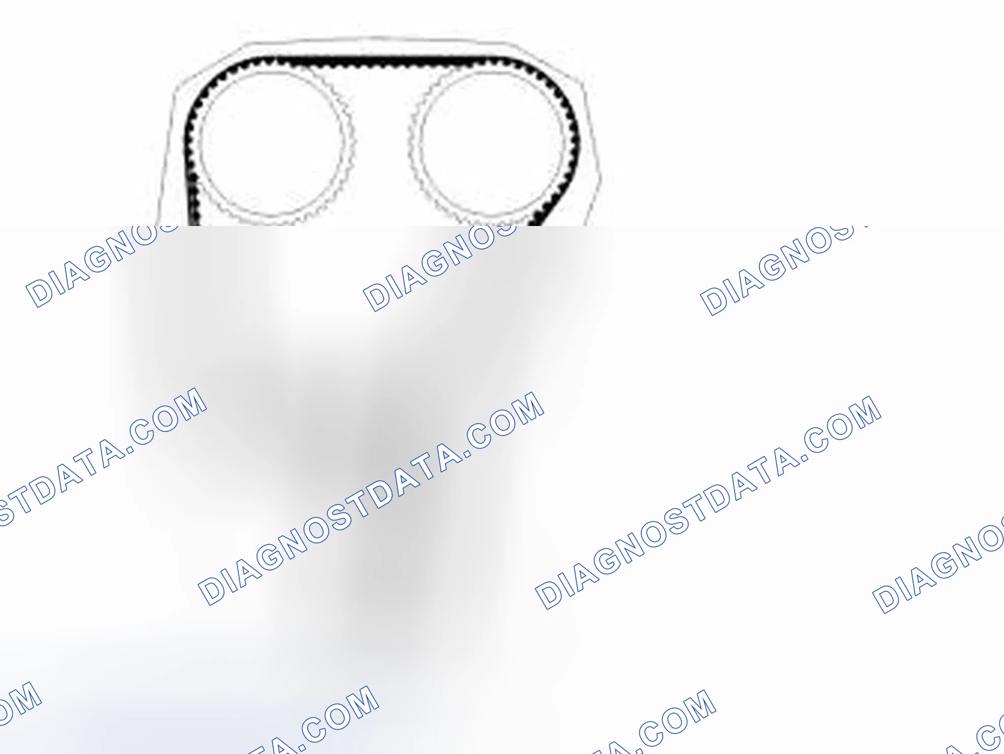 Scheme 510: Install the timing belt (continued)