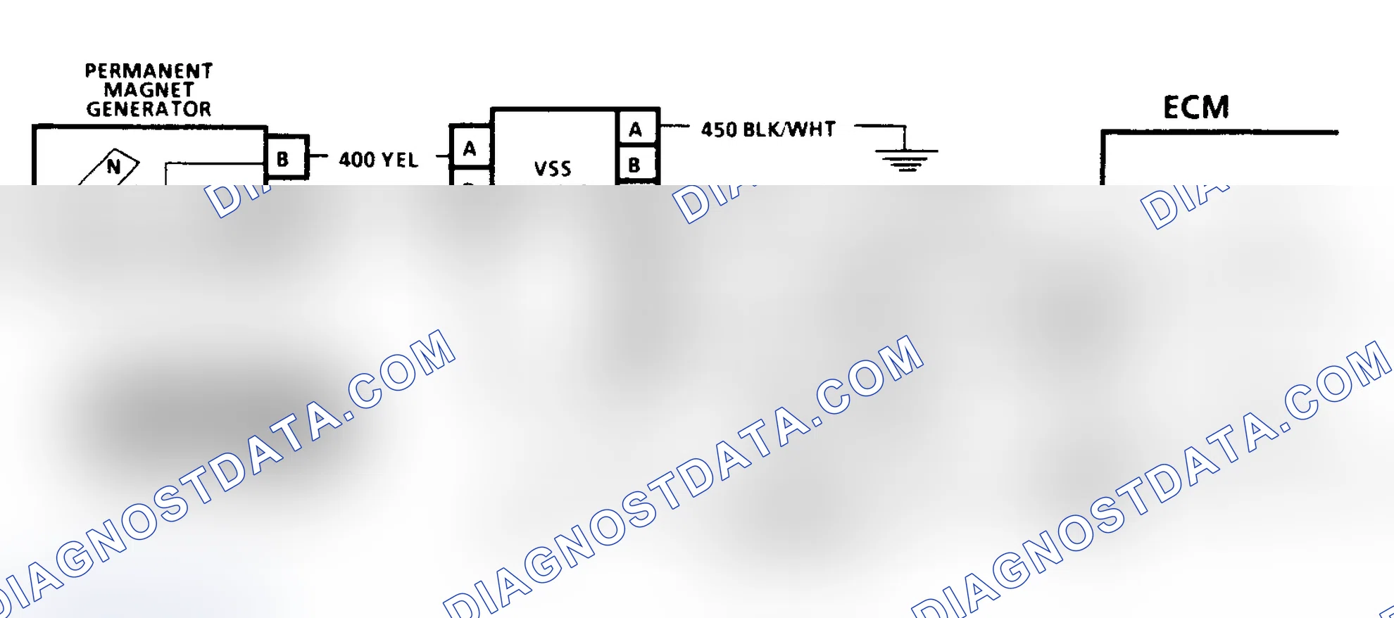 Scheme 136: CODE 24, VEHICLE SPEED SENSOR (VSS) 5.0L & 5.7L TBI B, D & F BODIES