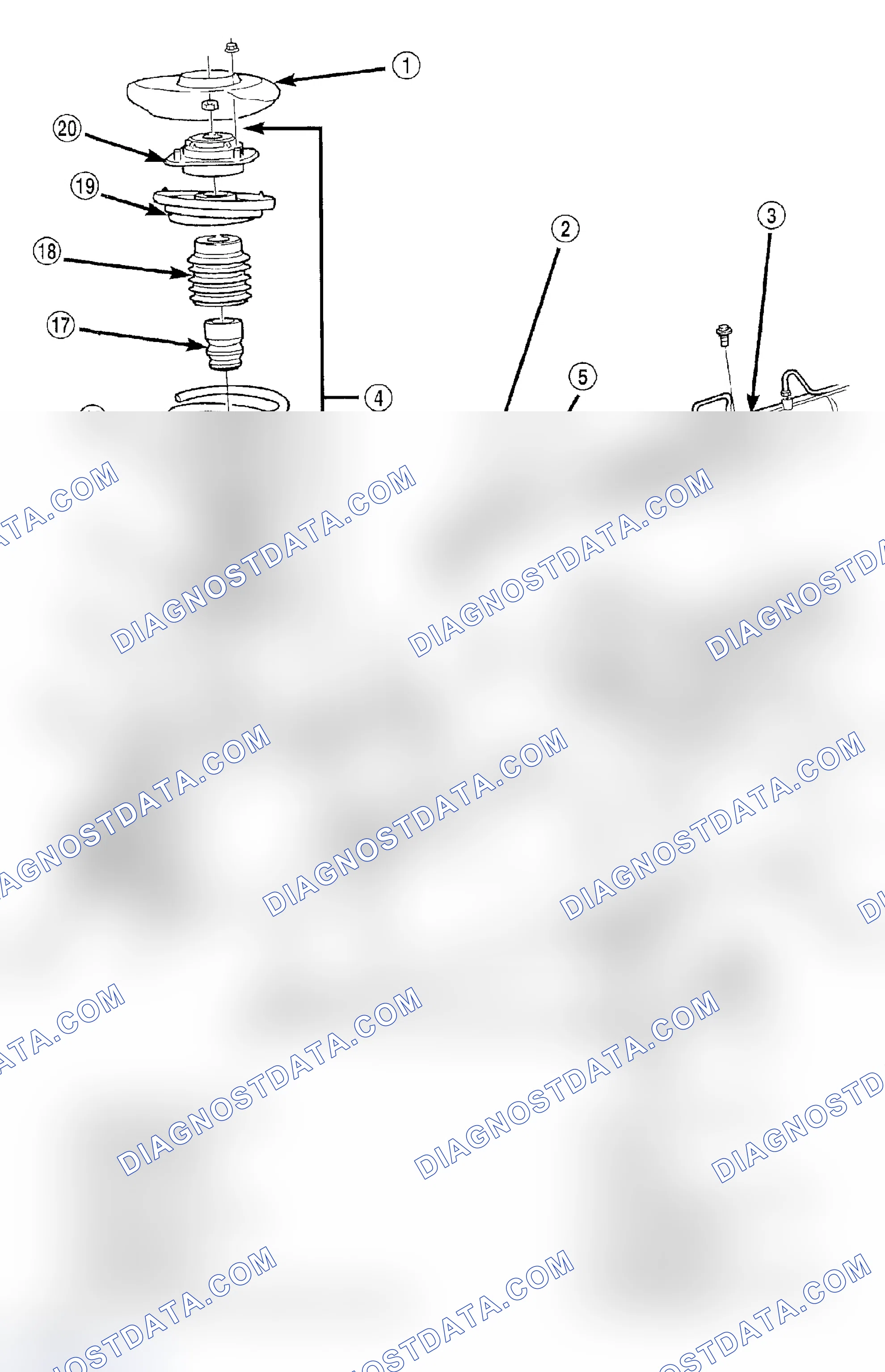 Scheme 1: DESCRIPTION - FRONT SUSPENSION
