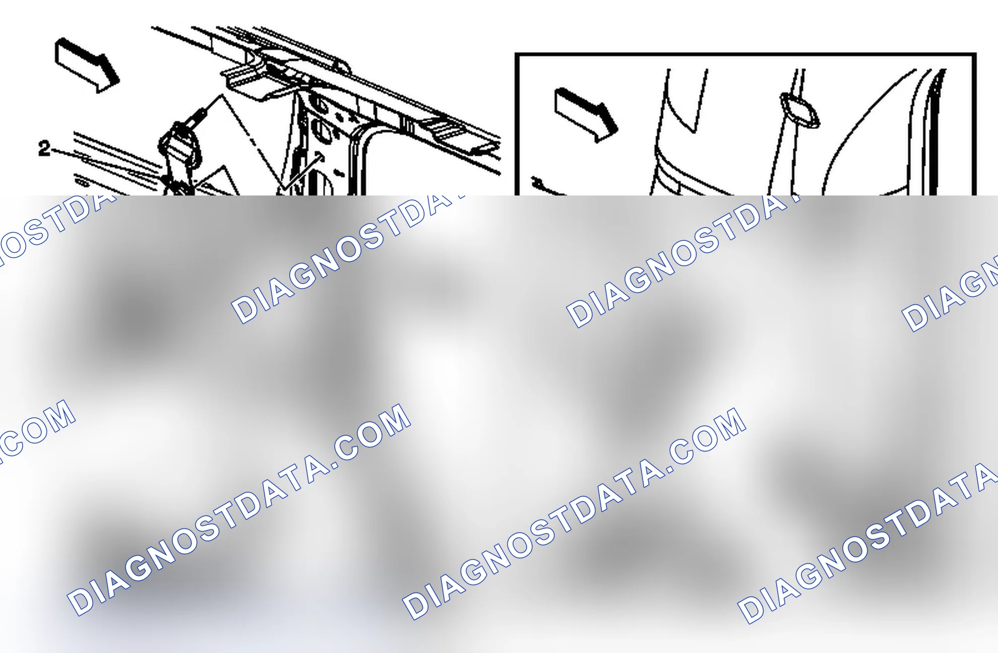 Scheme 10: Seat Belt Retractor Replacement - No. 1 Rear (Standard Wheelbase)