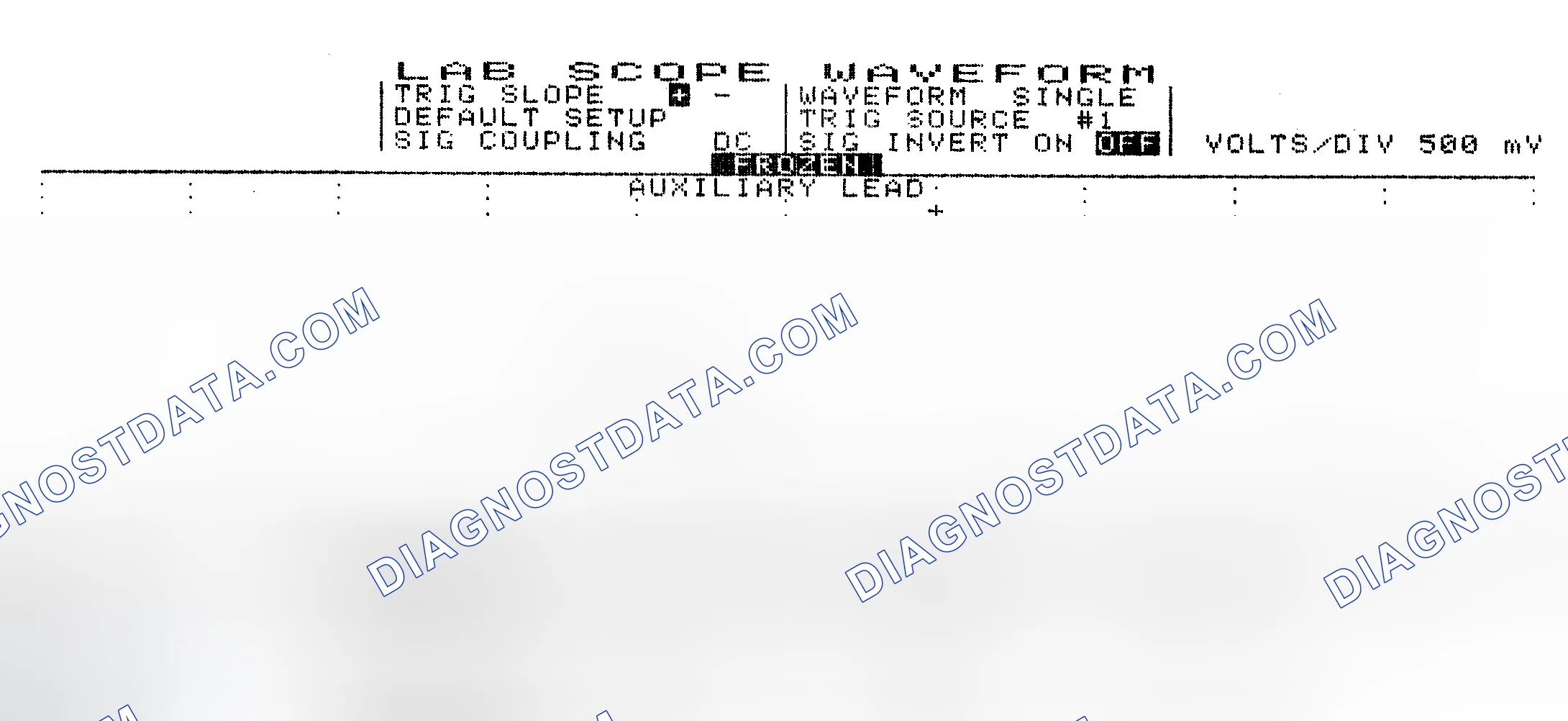 Scheme 10: Single Injector w/Excessive Current Flow - Current Pattern
