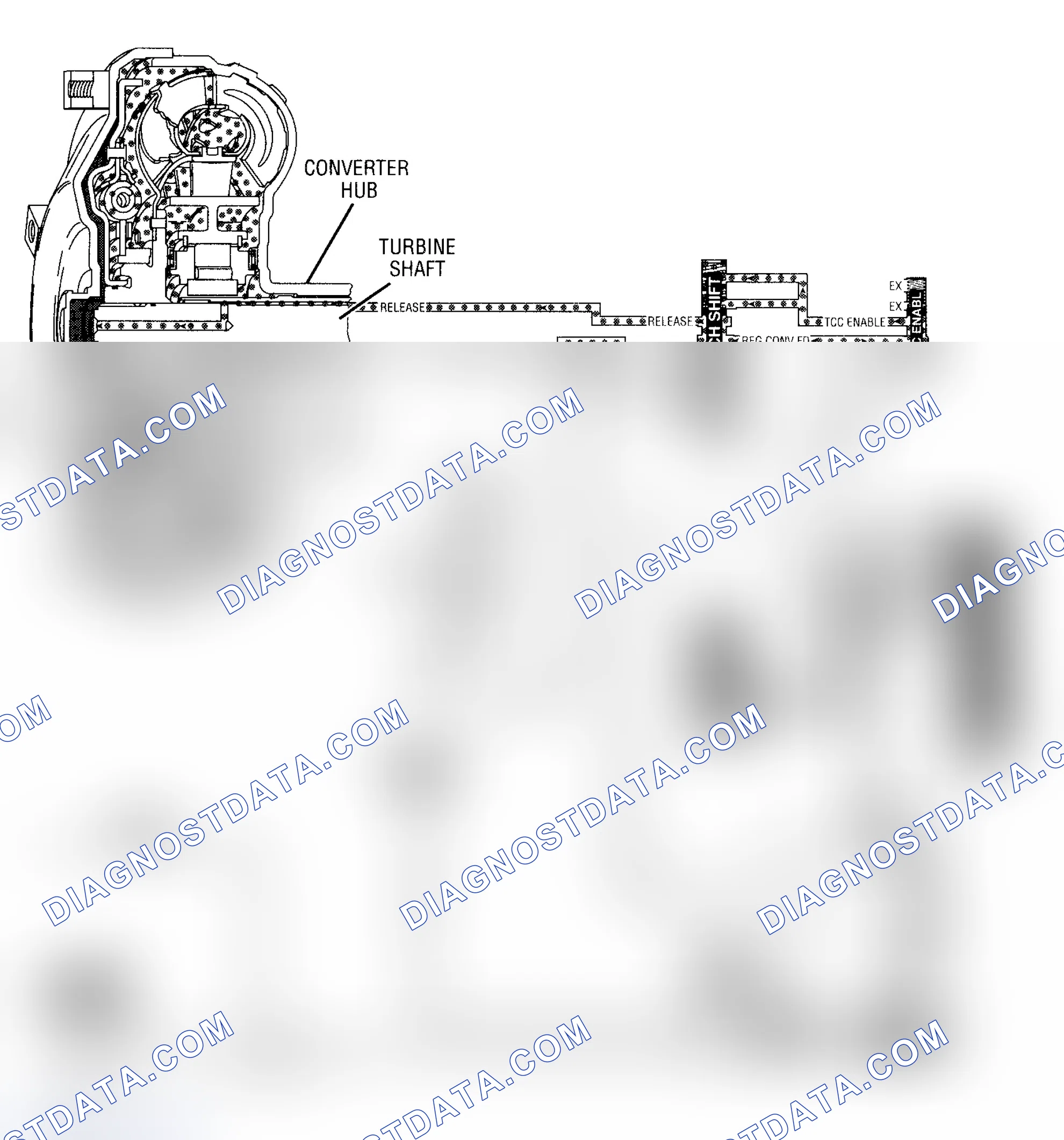 Scheme 324: Code 39 Schematic (With 4L80-E Transmission) TCC Stuck Off