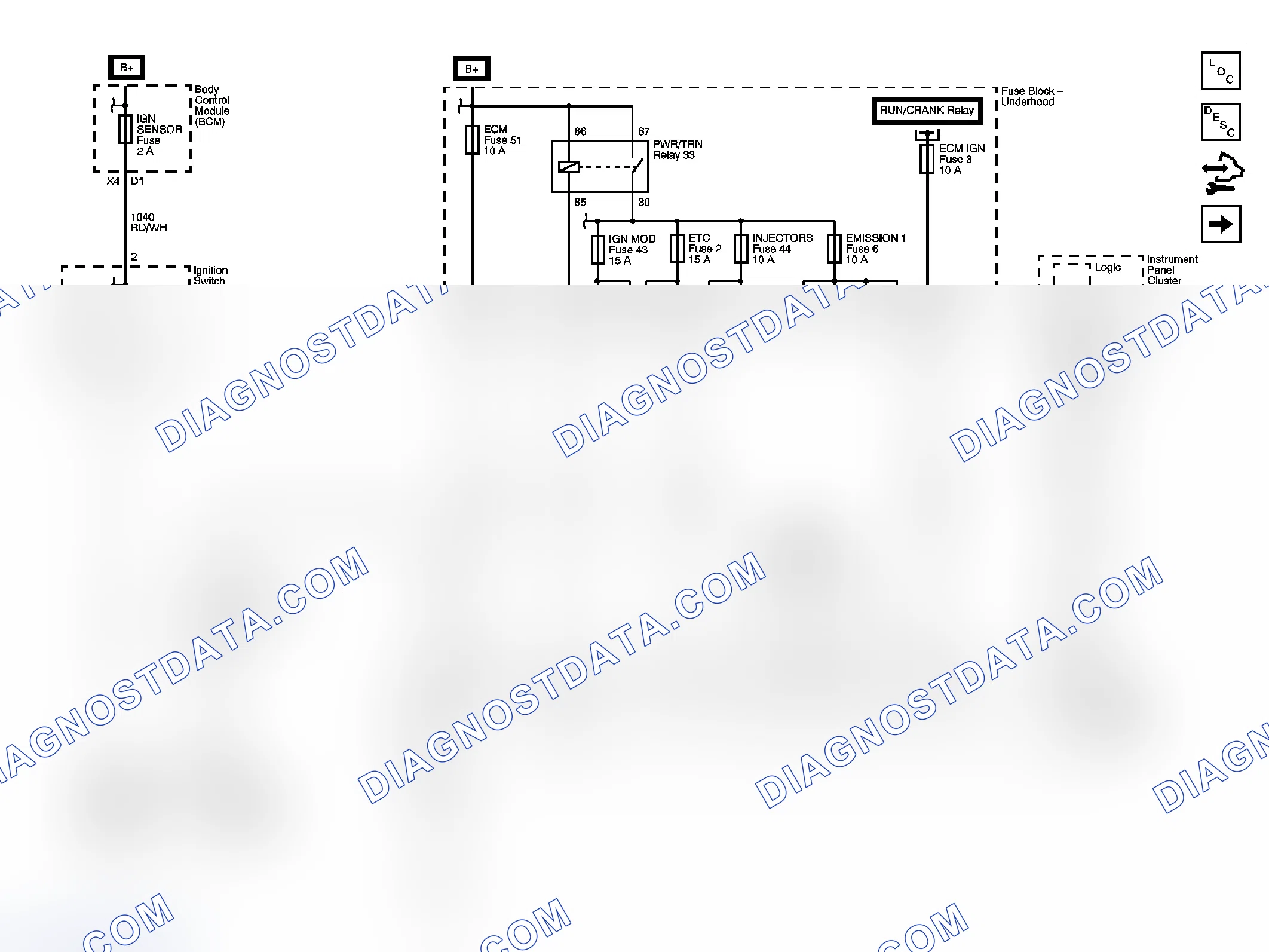 Scheme 65: Engine Controls Schematics