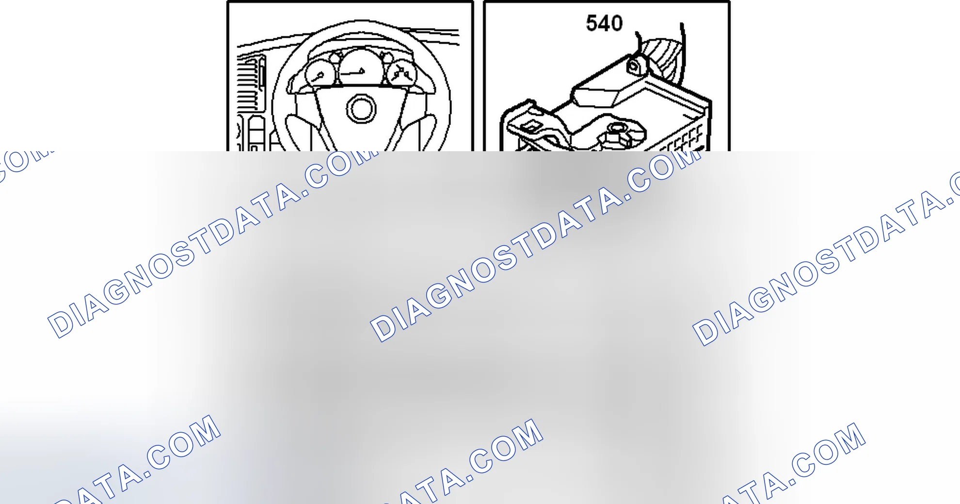 Scheme 874: Main instrument display panel (540)