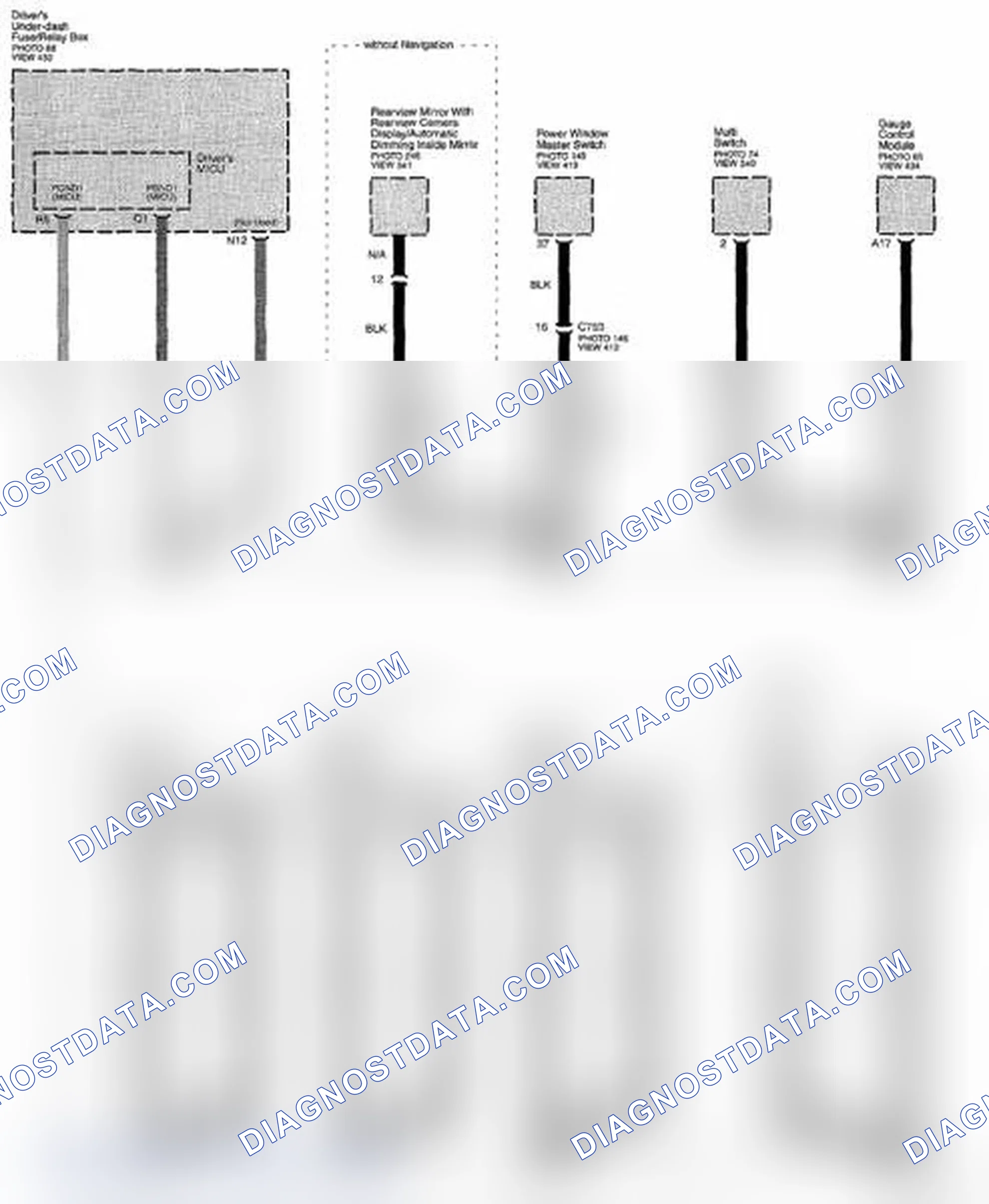 Scheme 76: Ground Distribution Circuit Diagram - G401 (Page 14-5)