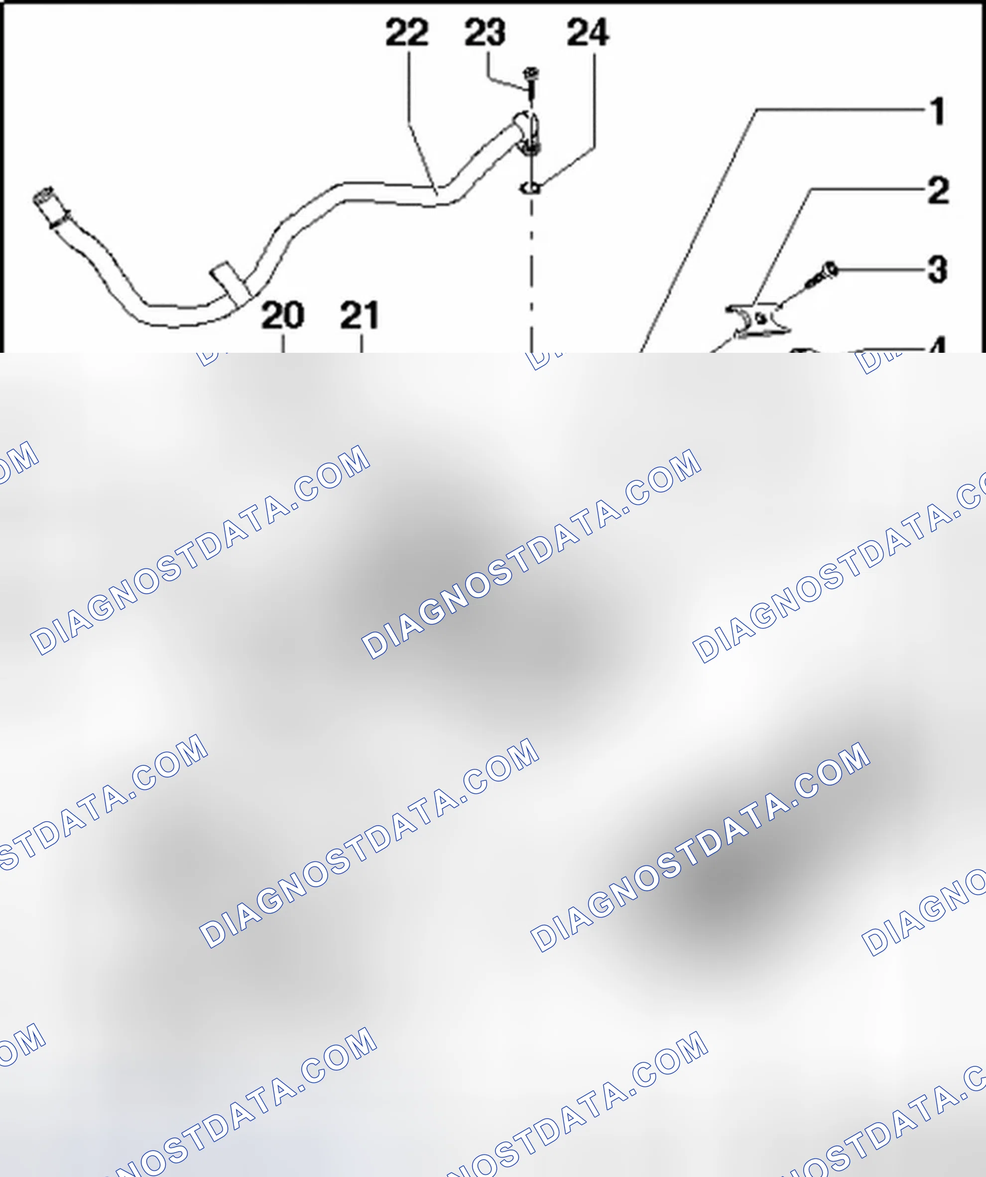 Scheme 275: Oil filter housing, assembly overview
