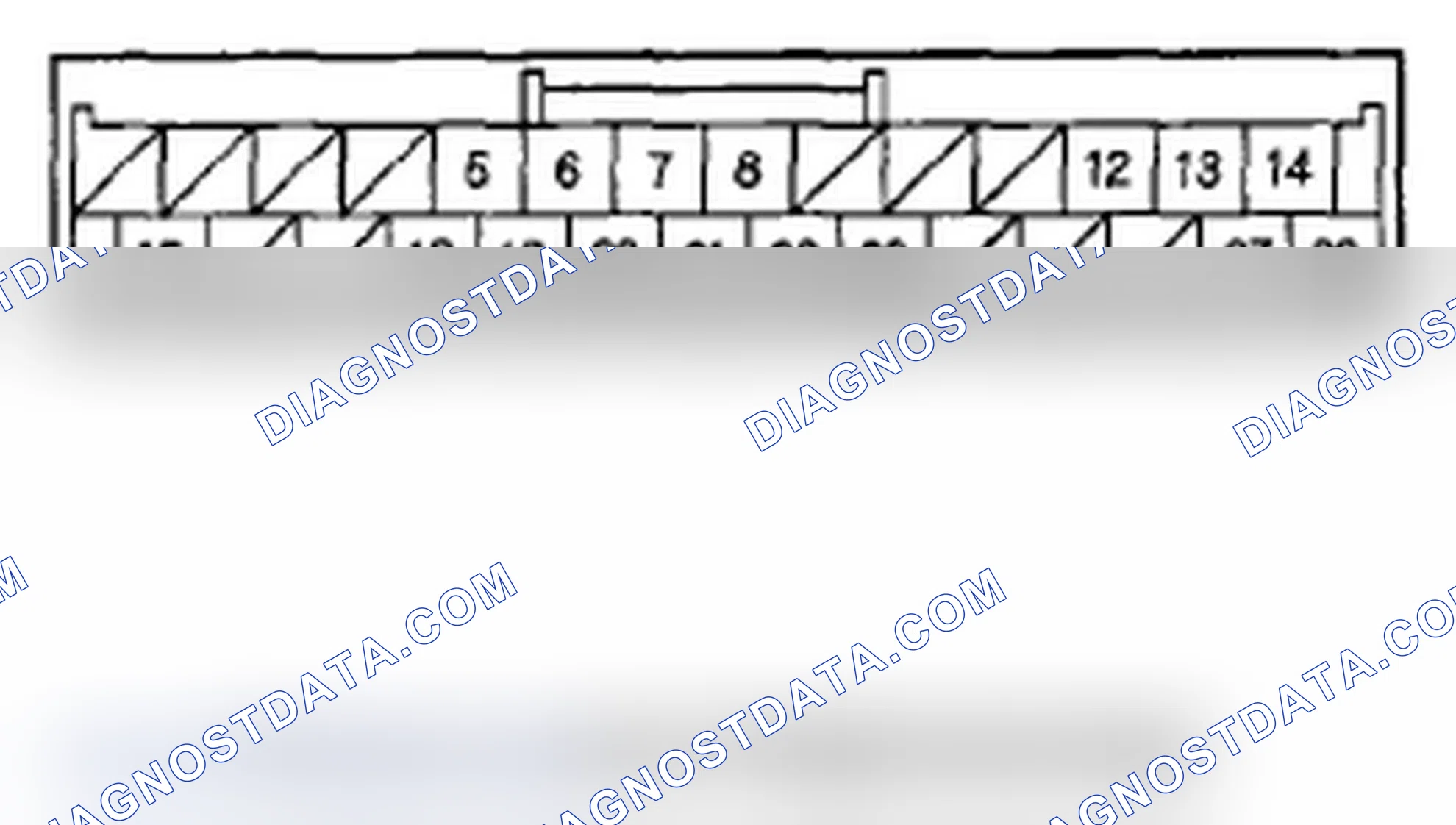 Scheme 55: AUDIO UNIT CONNECTOR C (28P)