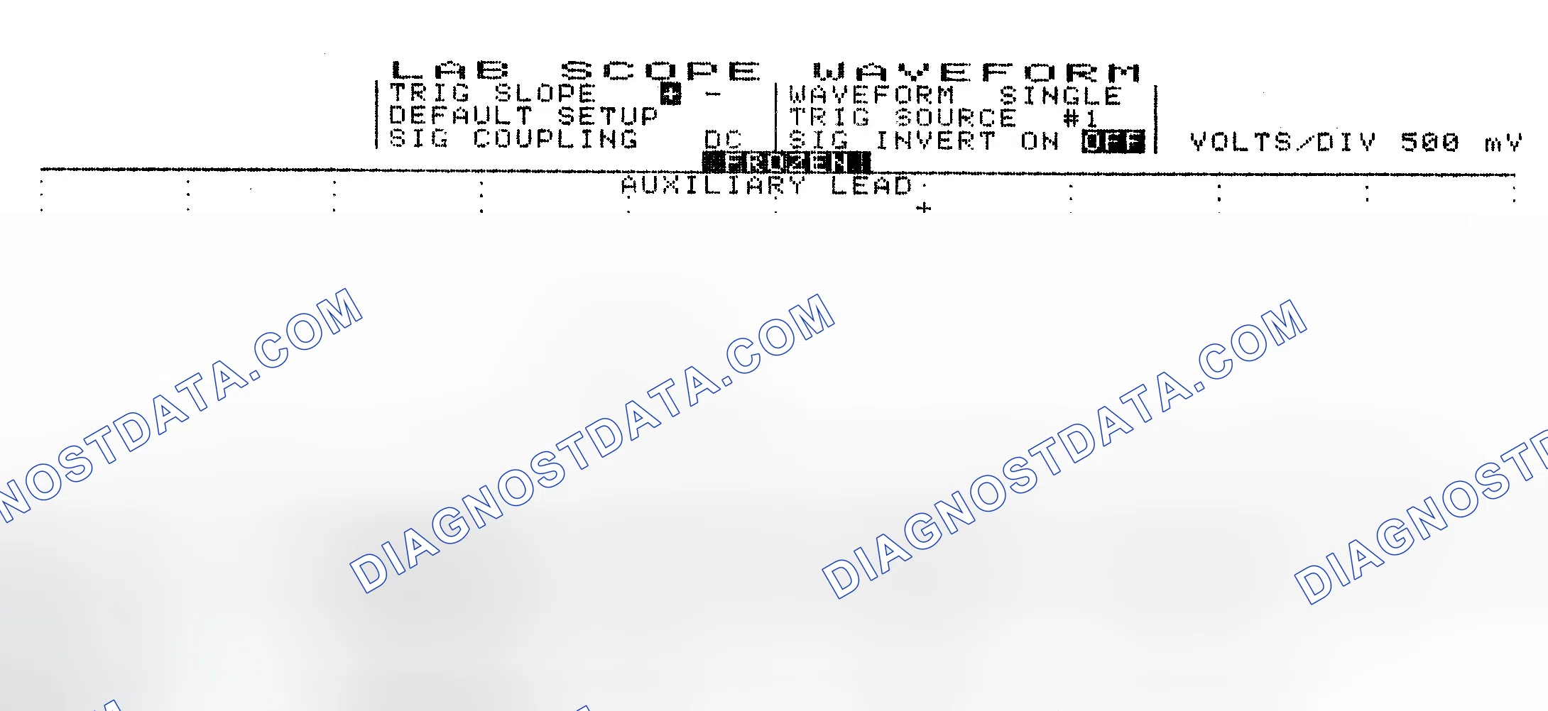 Scheme 10: Single Injector w/Excessive Current Flow - Current Pattern