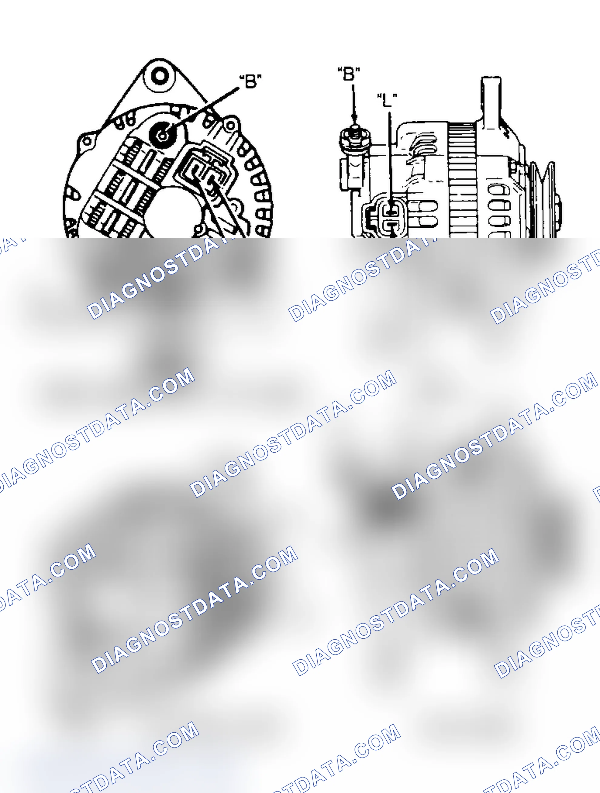 Scheme 2: ALTERNATOR OUTPUT