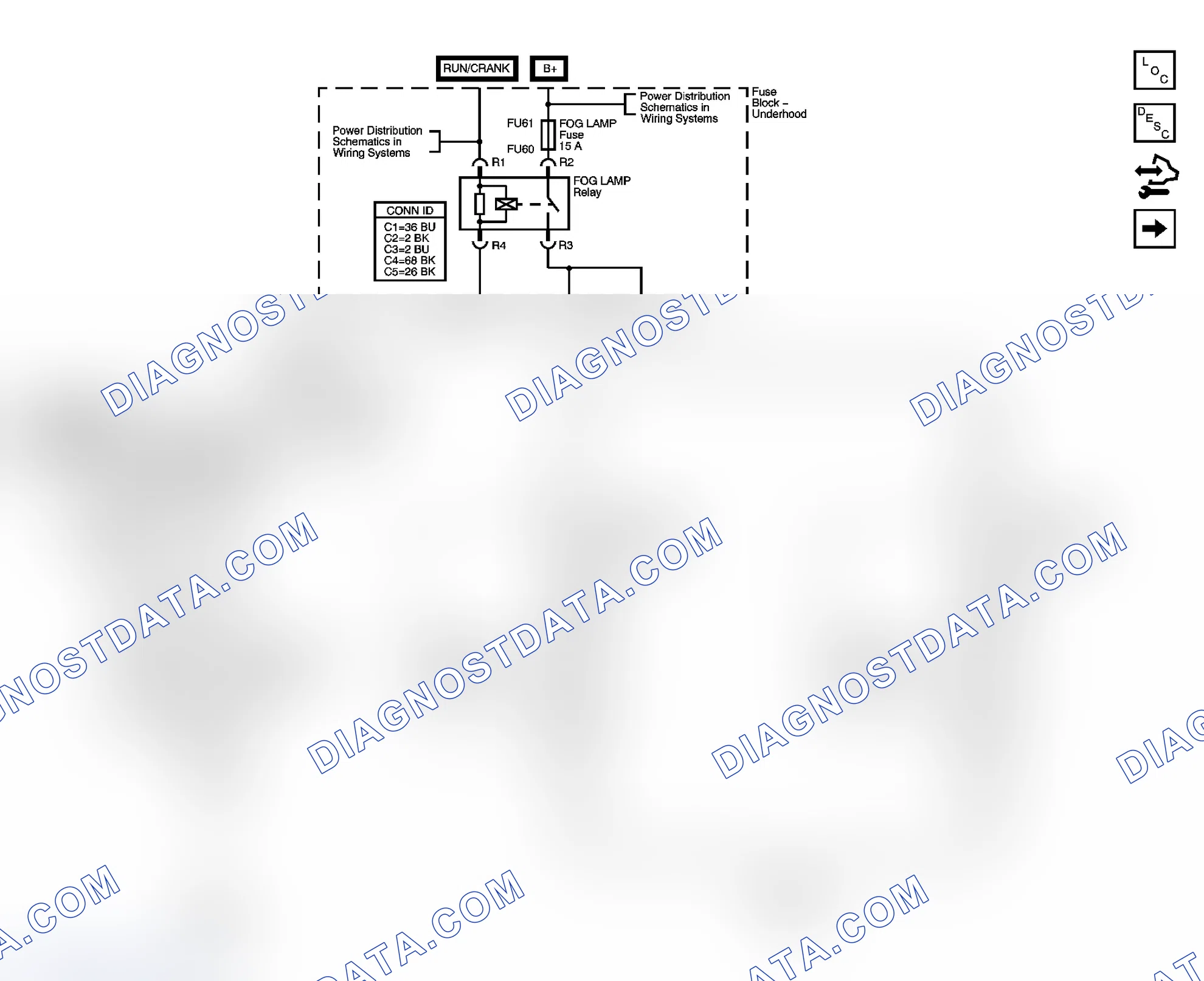 Scheme 5: Fog Lights Schematics