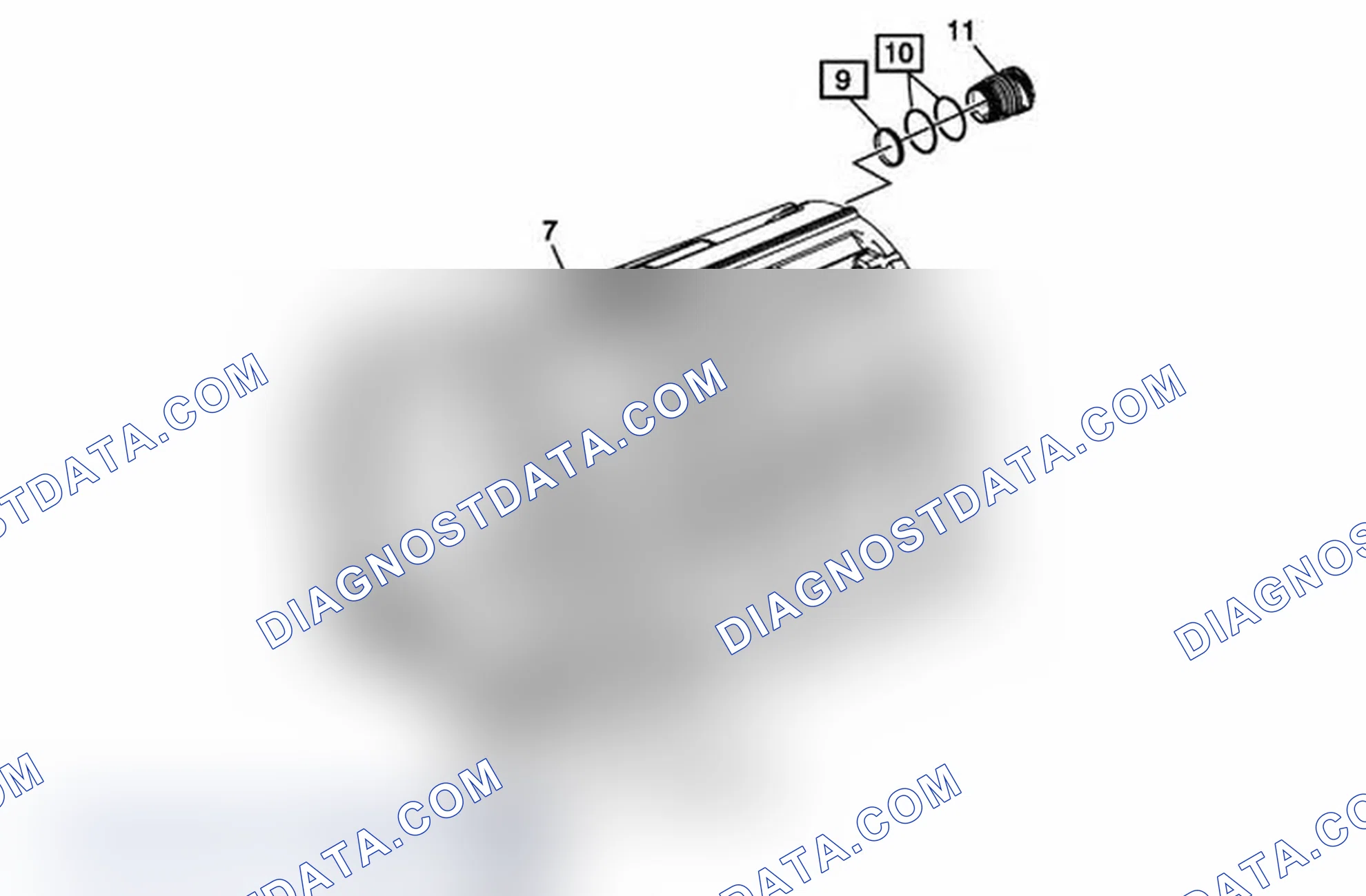 Scheme 44: A/Trans Control Solenoid Valve Assembly Seal Kit