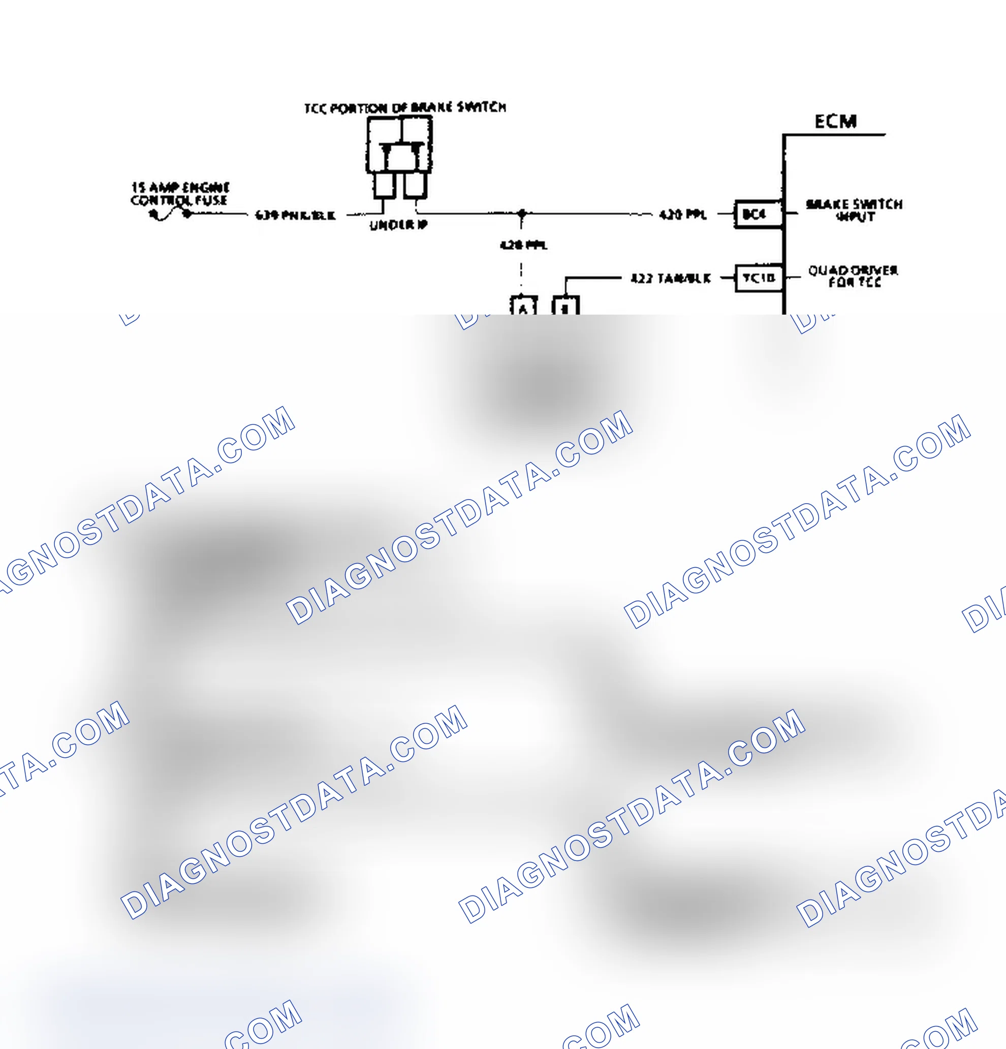 Scheme 211: Code E038 Chart (Reatta, Riviera & Toronado)