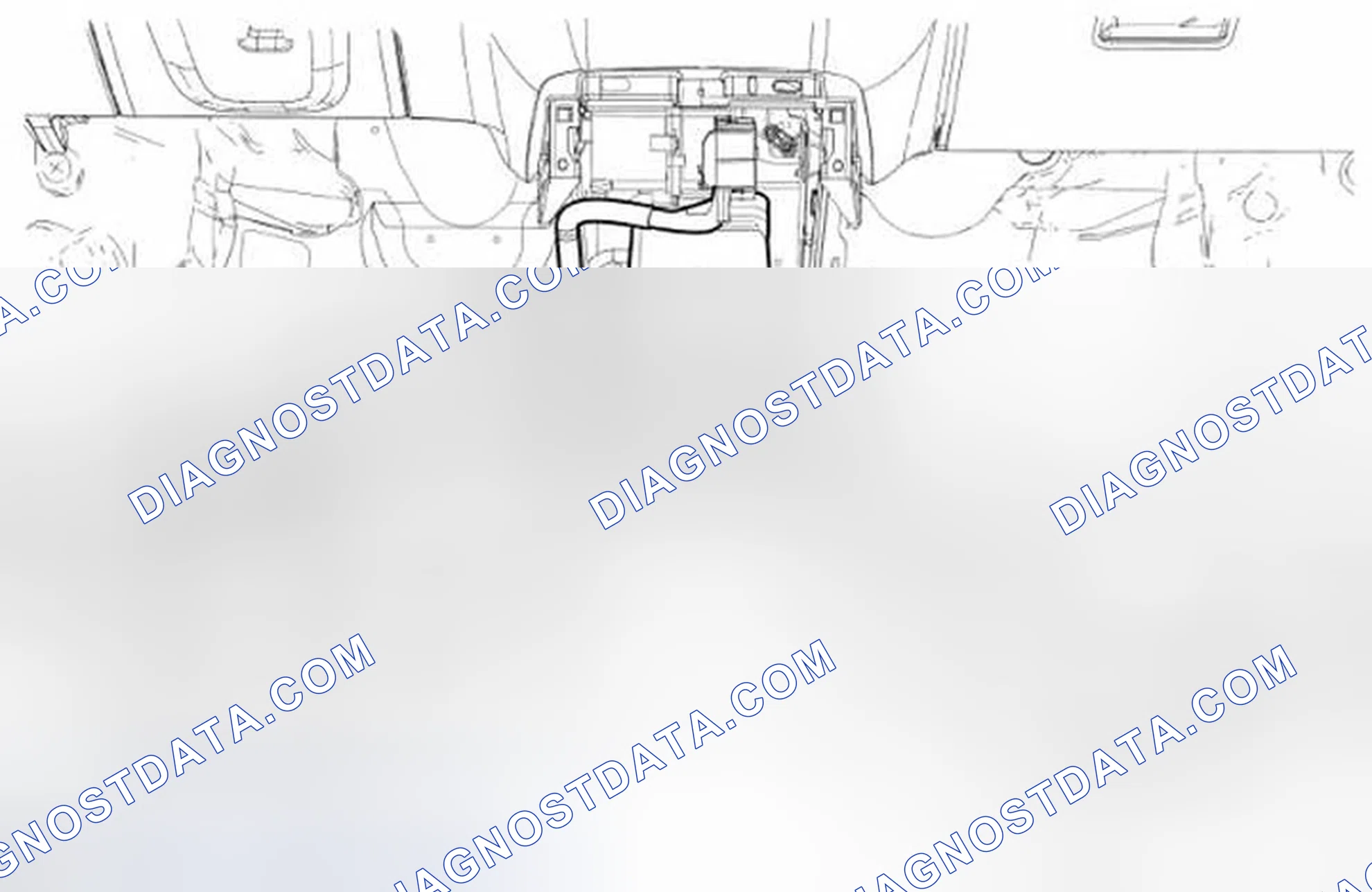 Scheme 201: Footwell Duct - Rear