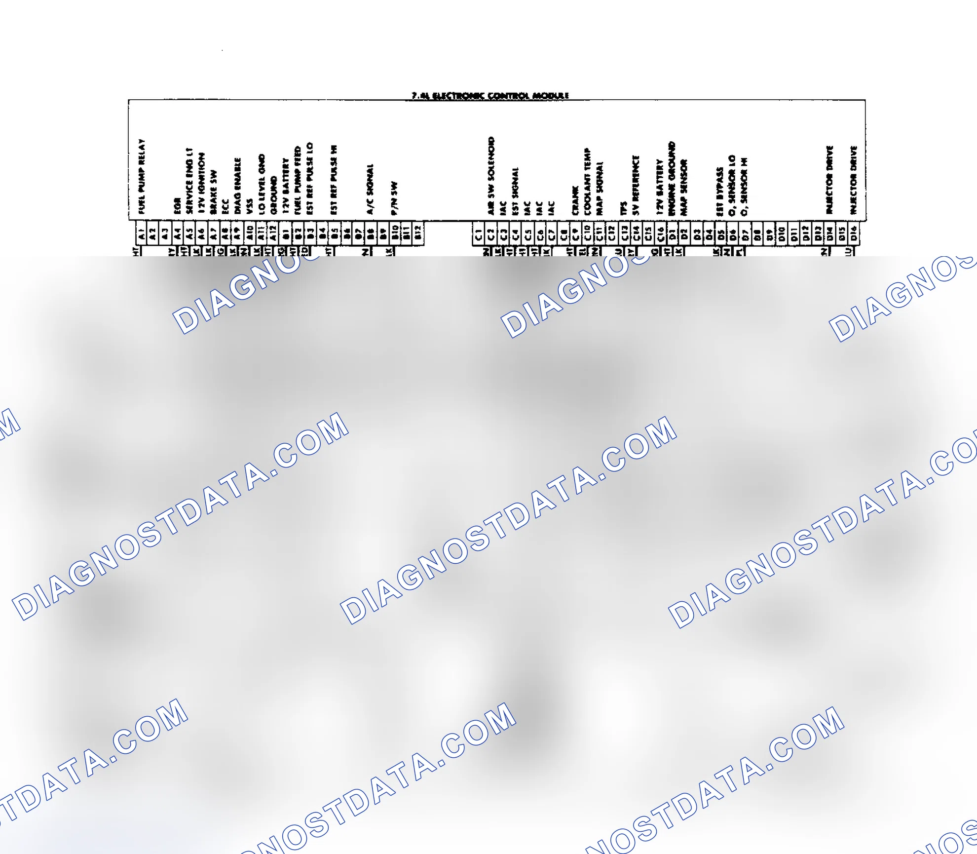 Scheme 97: "C" & "K" Series 7.4L Wiring Diagram