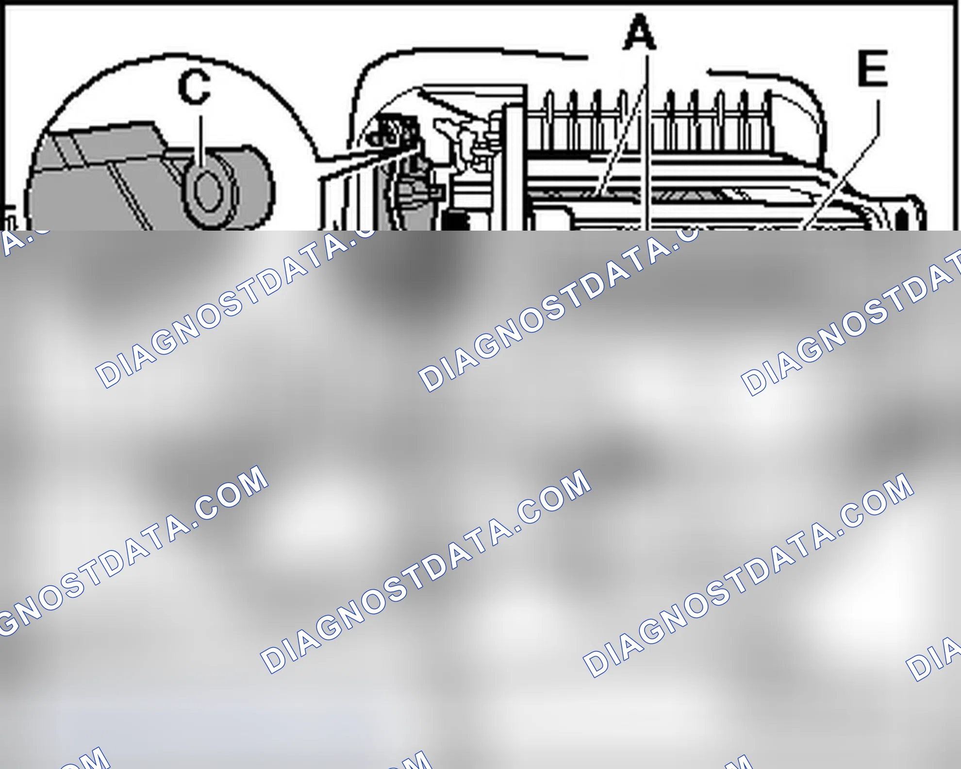 Scheme 12: AIR FLOW DOOR MOTOR -V71-, FUNCTION