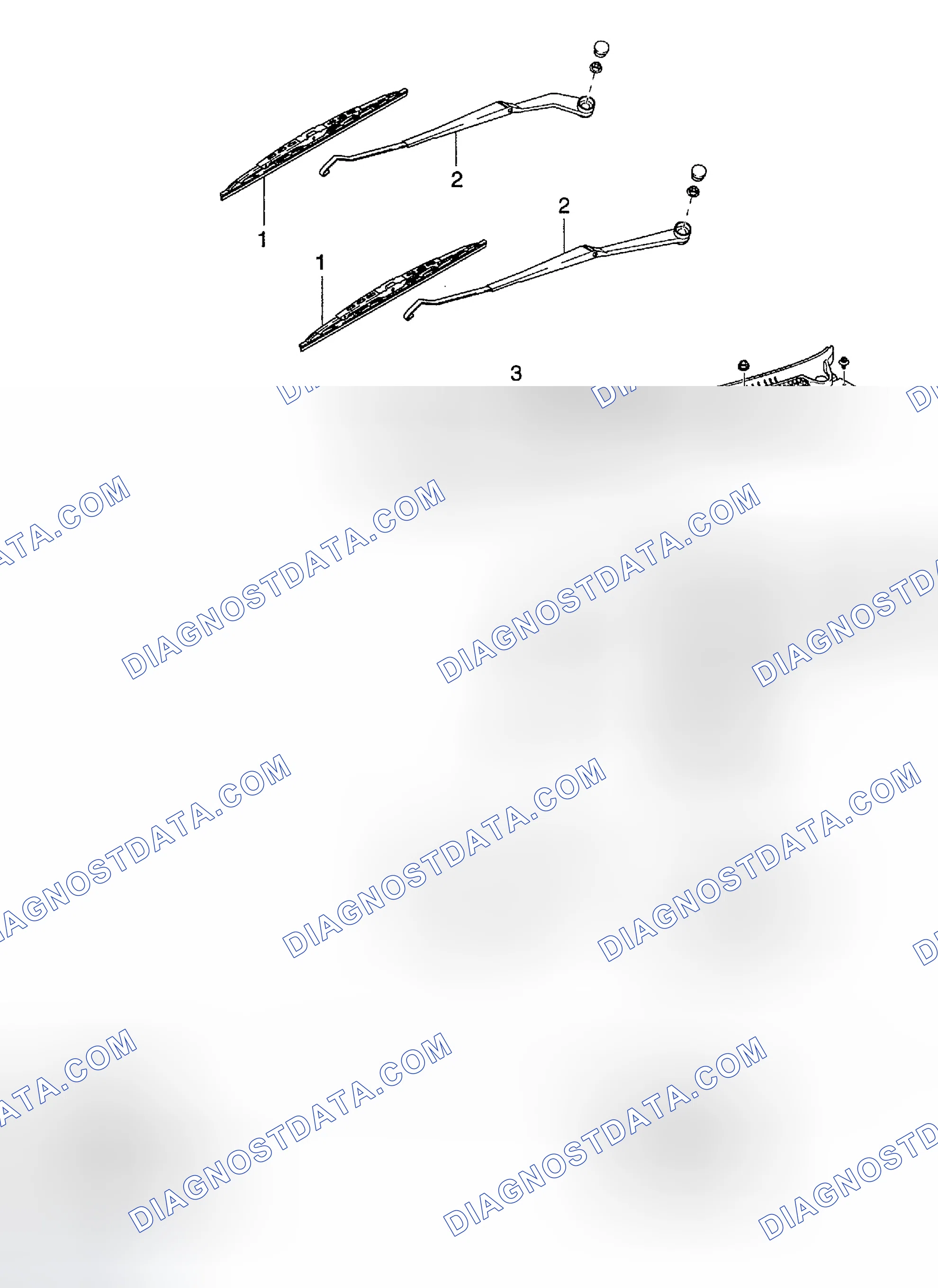 Scheme 2: Identifying Windshield Wiper/Washer Components