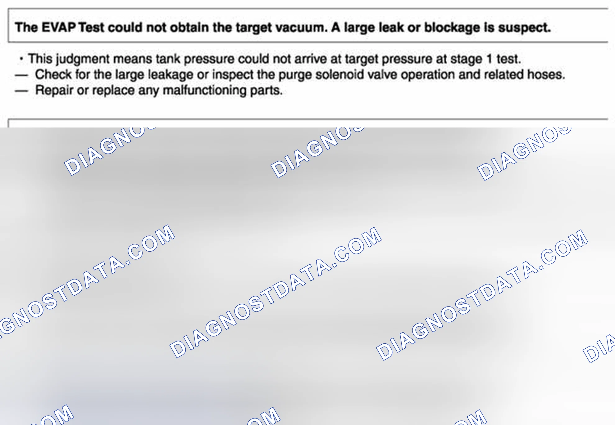 Scheme 59: EVAP System Malfunction Judgment
