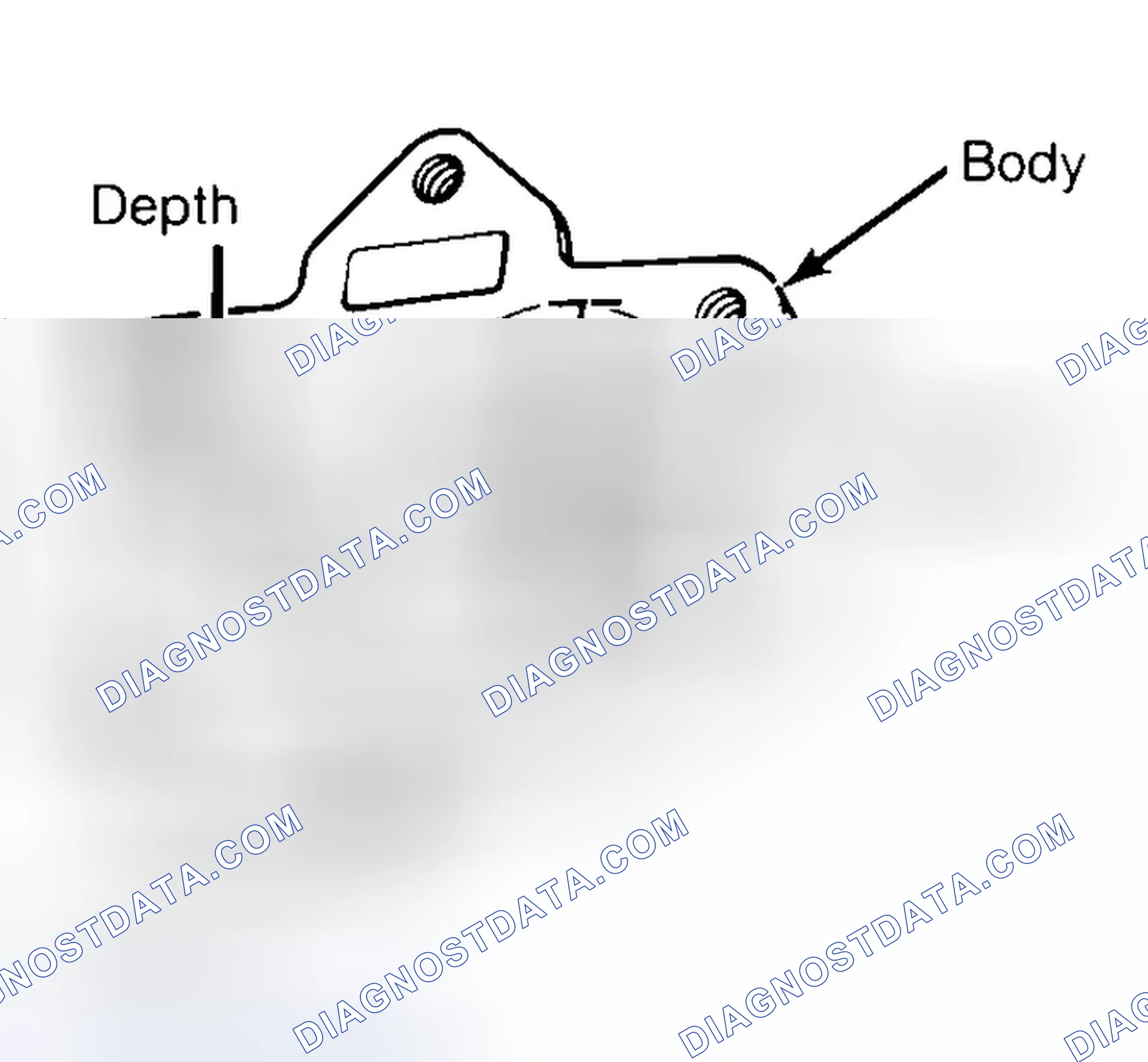Scheme 35: Measuring Oil Pump Gear Cavity